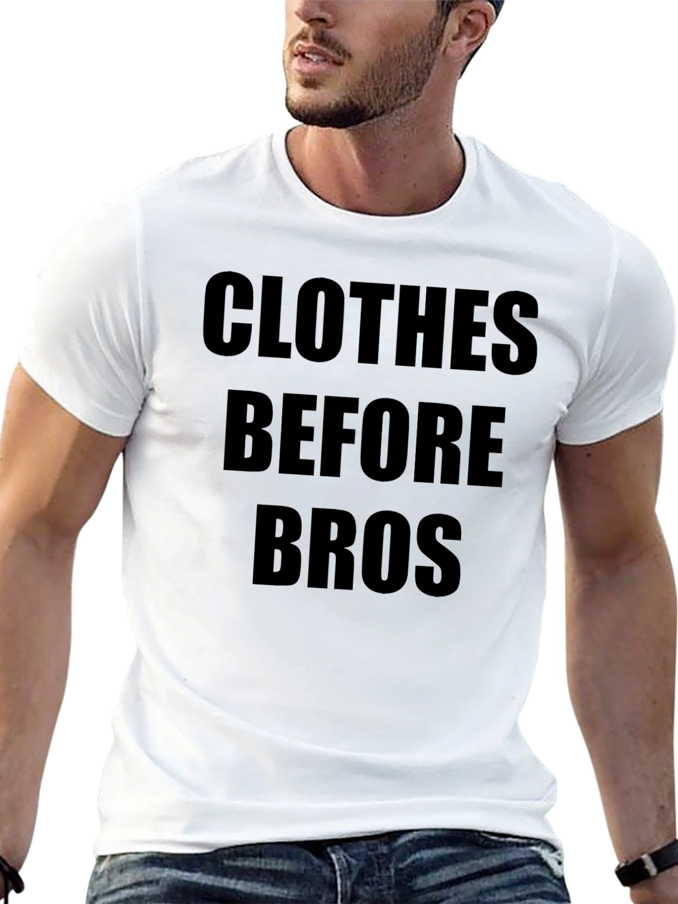 Clothes Before Bros Graphic Tee