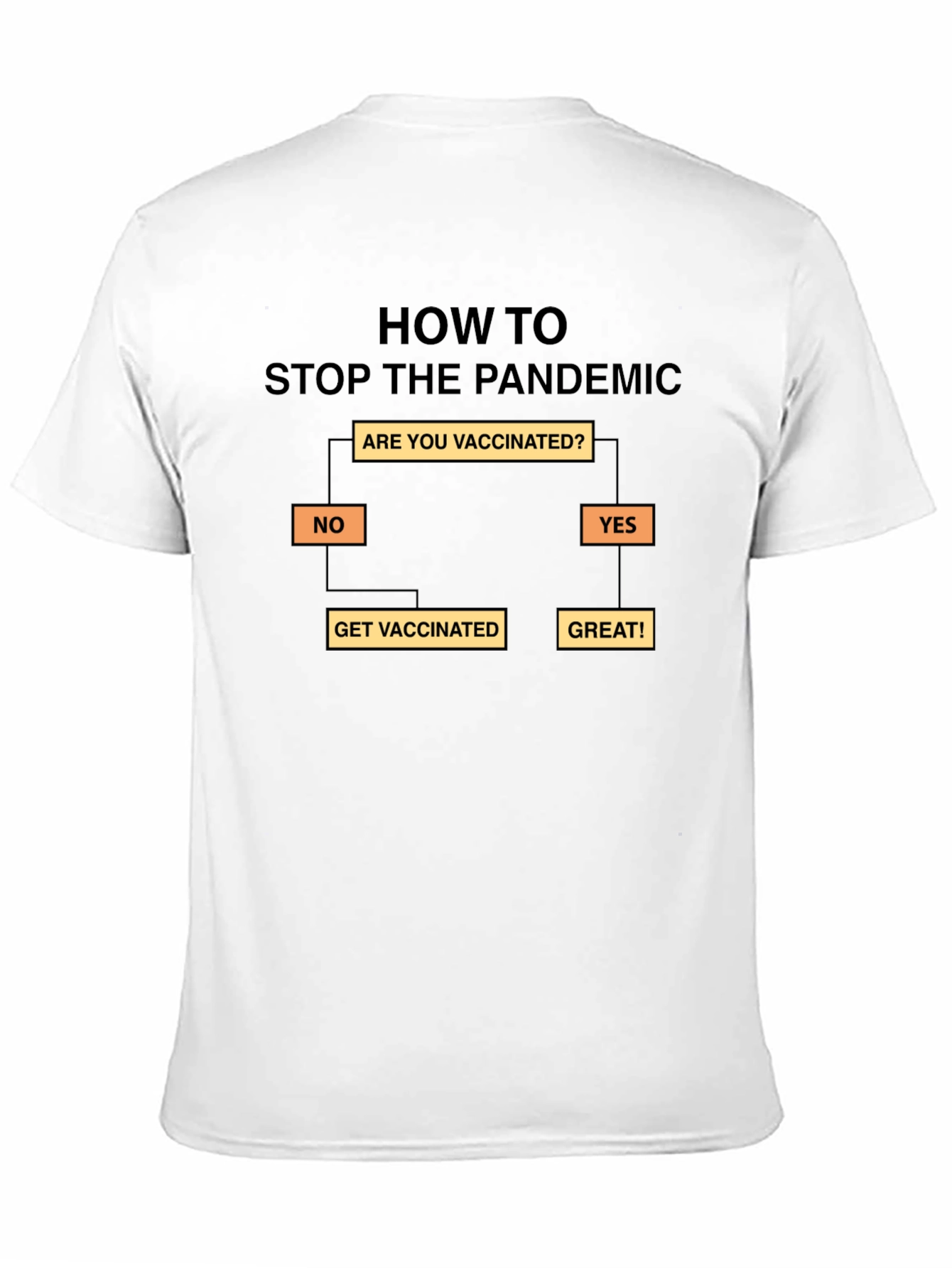 Stop the Pandemic T-Shirt - Get Vaccinated
