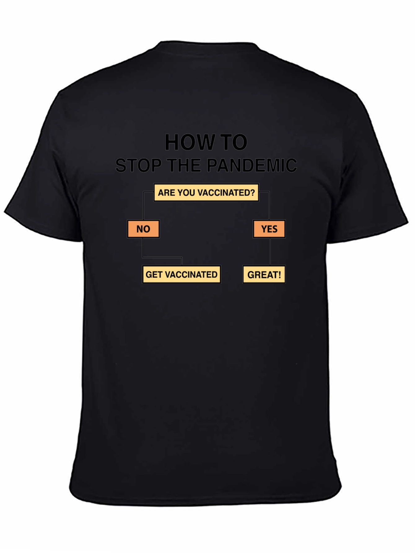 Stop the Pandemic T-Shirt - Get Vaccinated