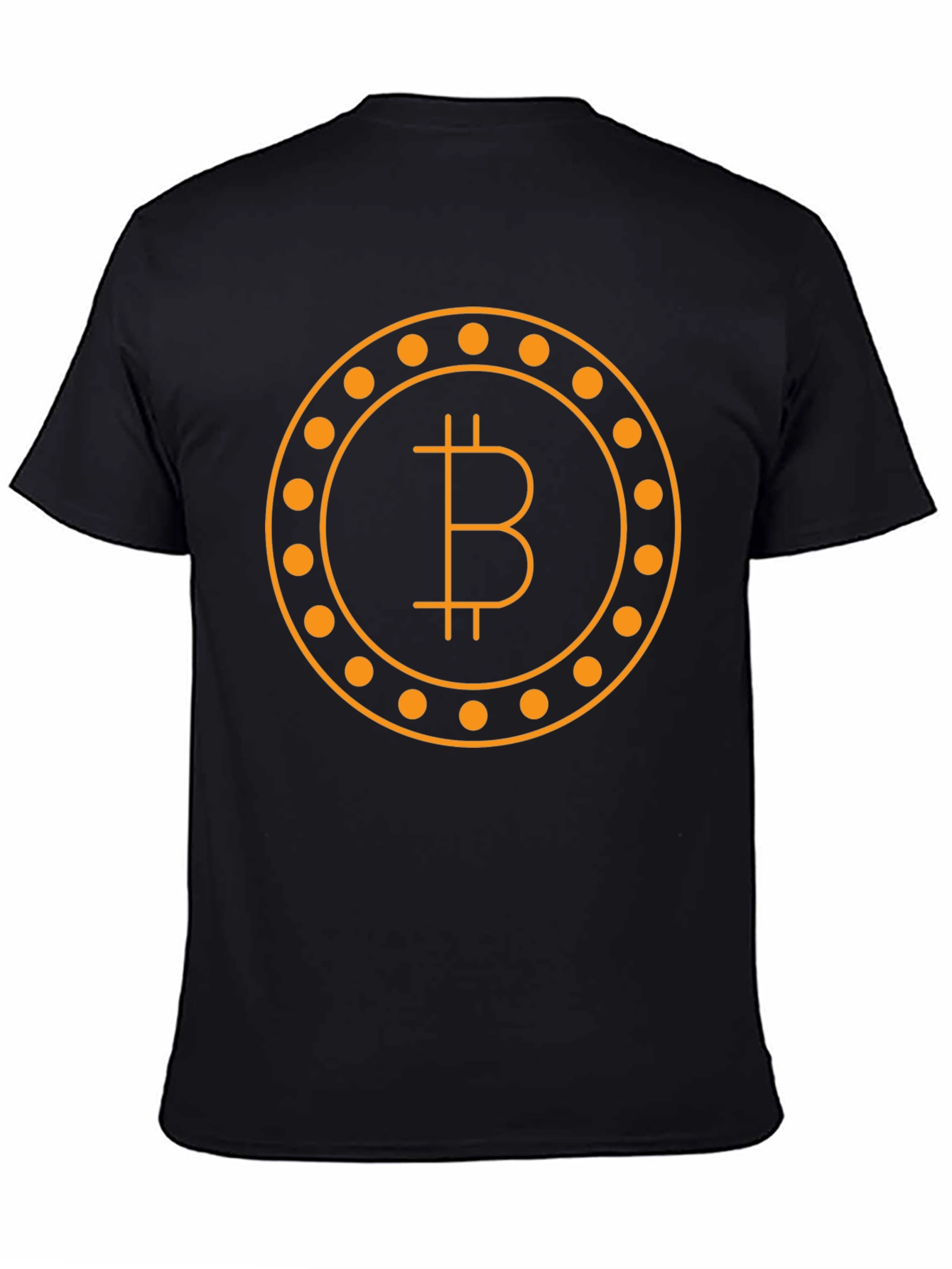 Bitcoin Crypto Black T-Shirt