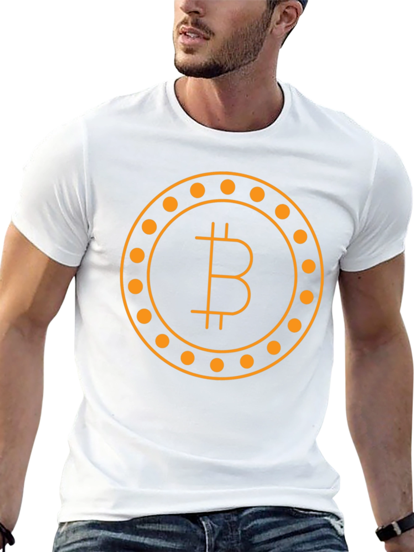 Bitcoin Crypto Black T-Shirt