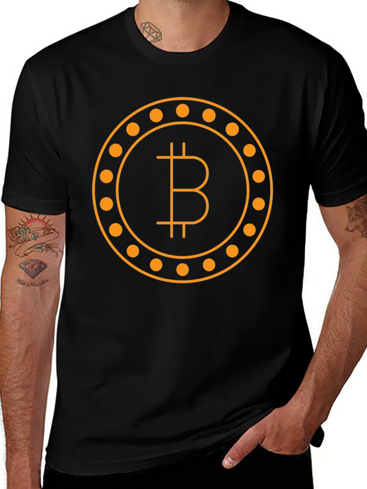 Bitcoin Crypto Black T-Shirt