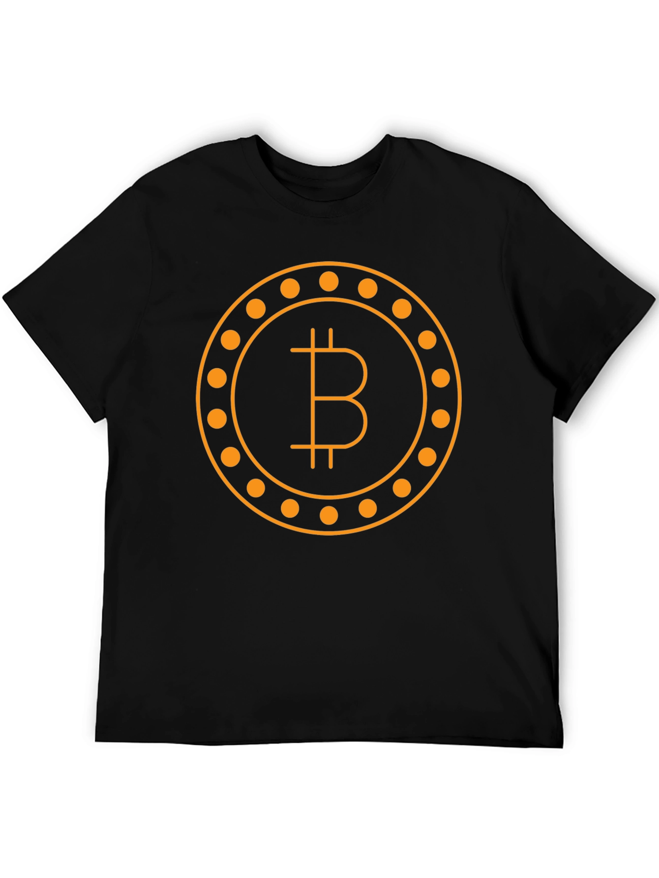 Bitcoin Crypto Black T-Shirt