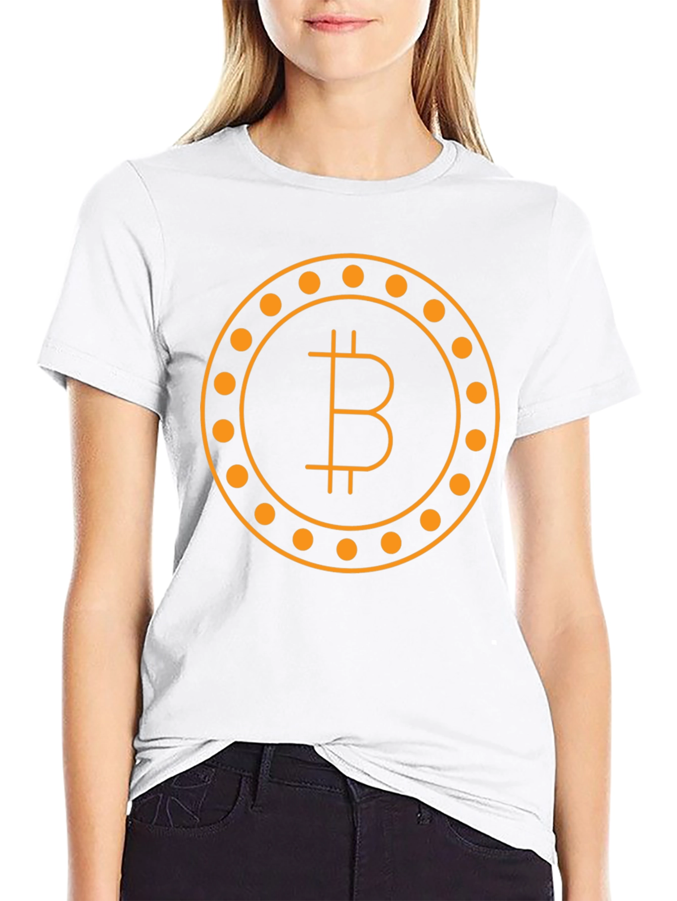 Bitcoin Crypto Black T-Shirt