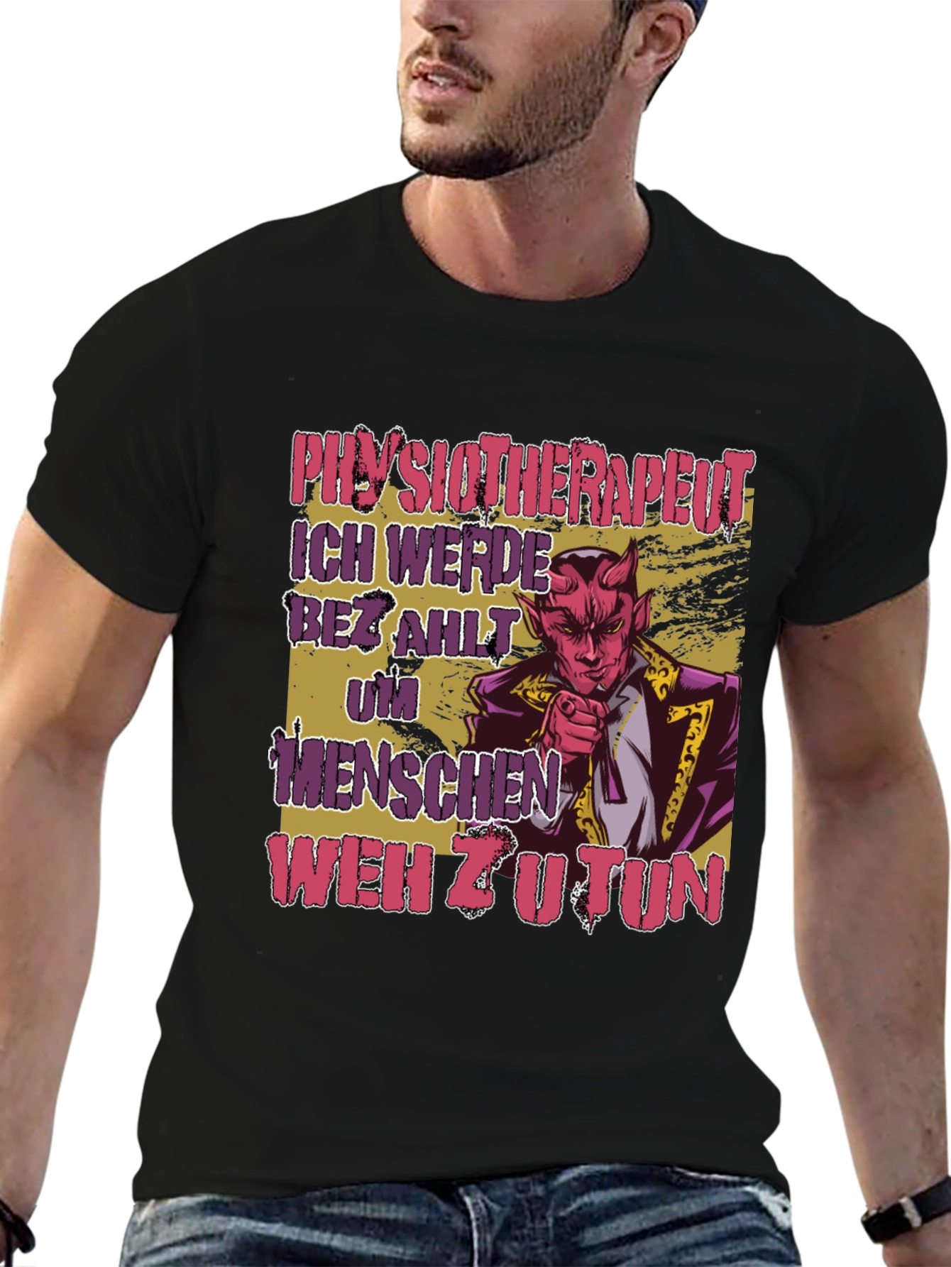 Physiotherapist Devil T-Shirt