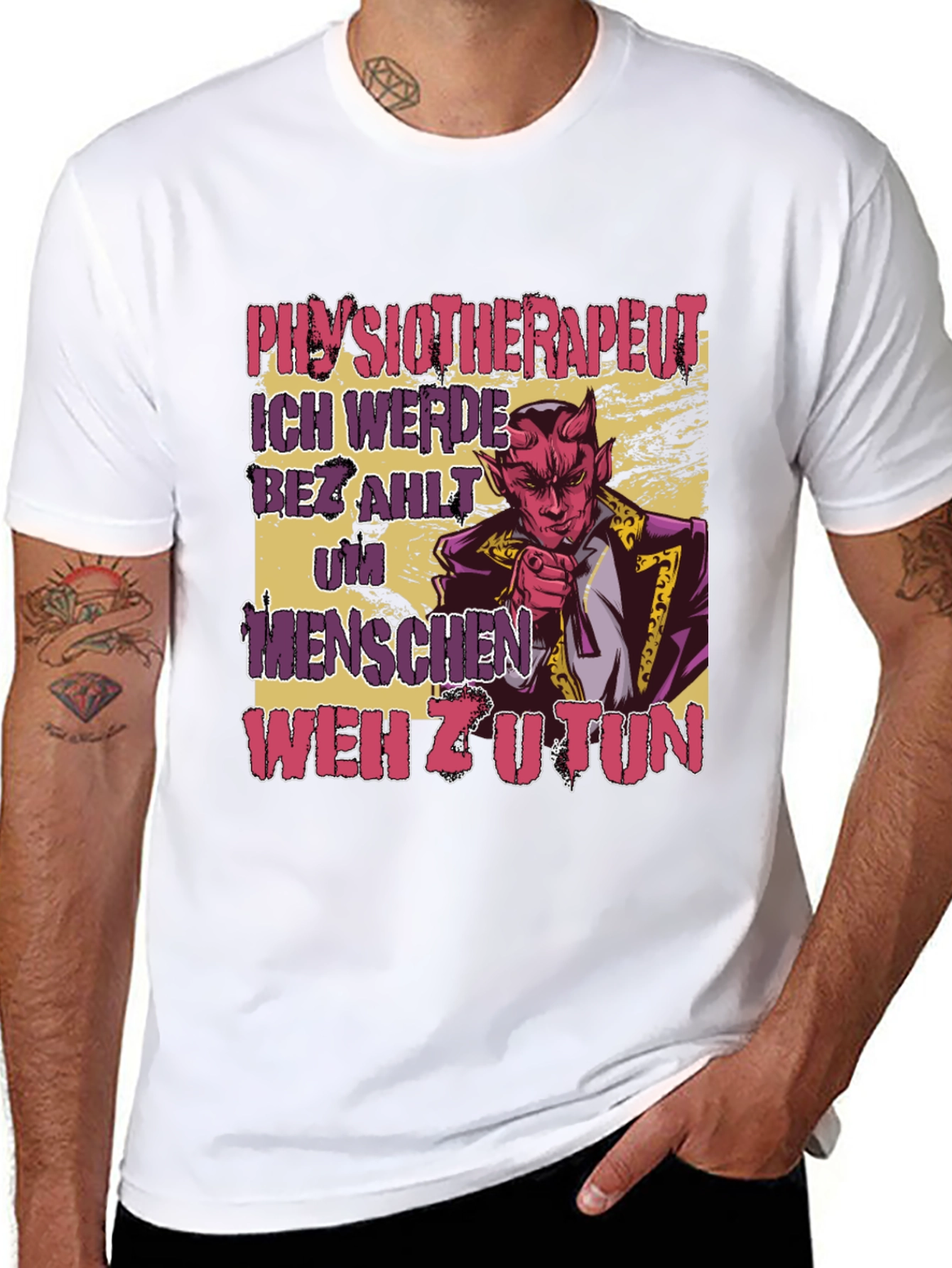 Physiotherapist Devil T-Shirt