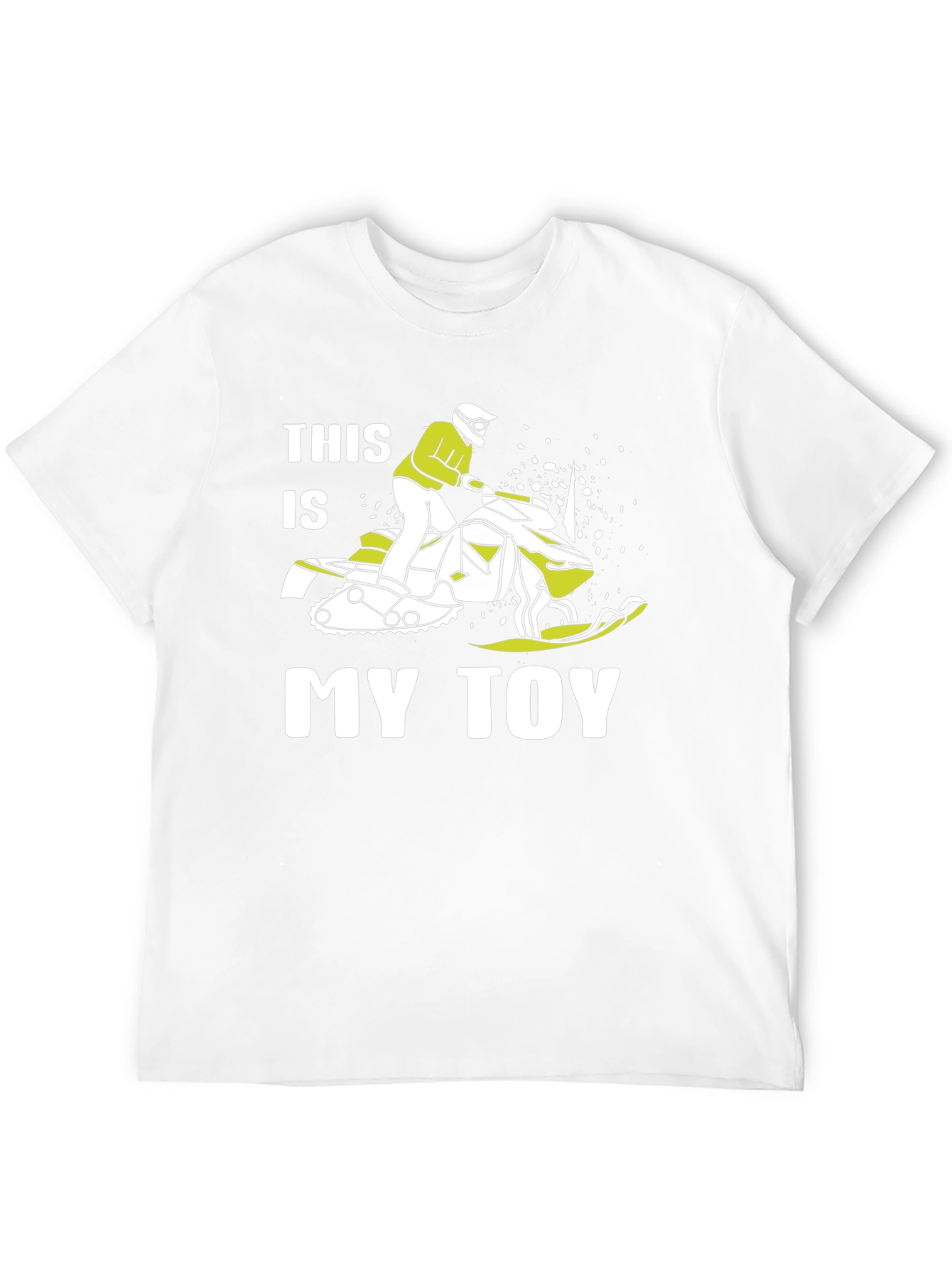 This Is My Toy Snowmobile Graphic T-Shirt