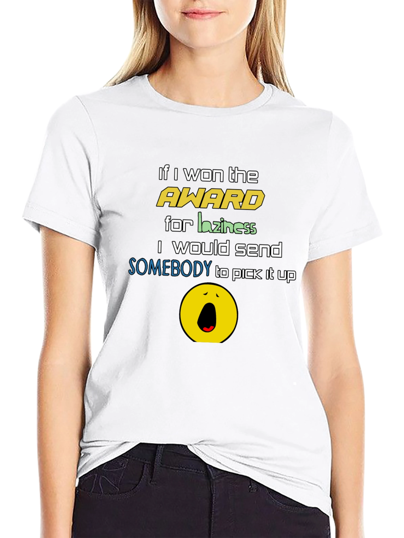 Funny Laziness Award T-Shirt