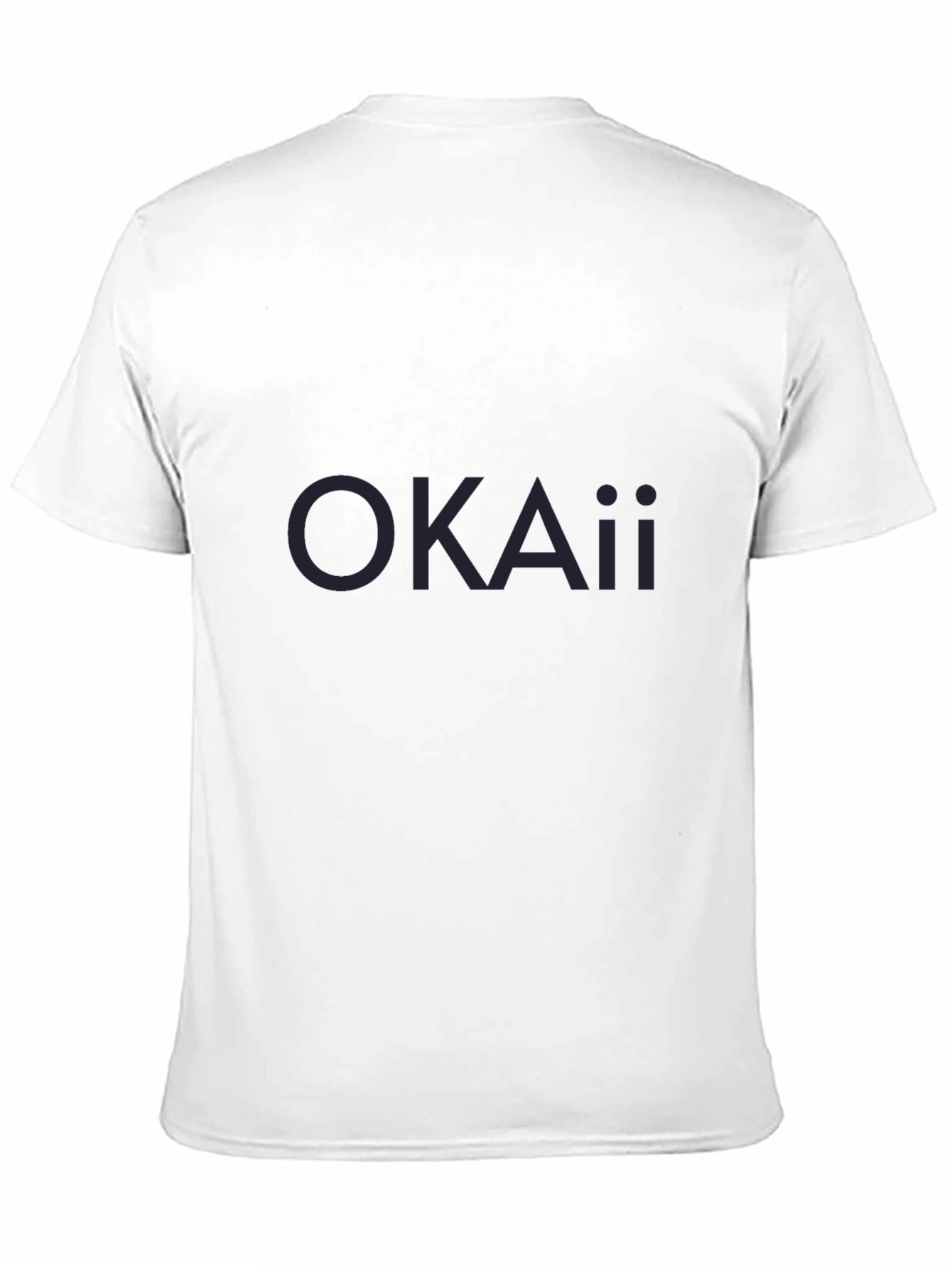 Mens Basic Black Crew Neck T-Shirt