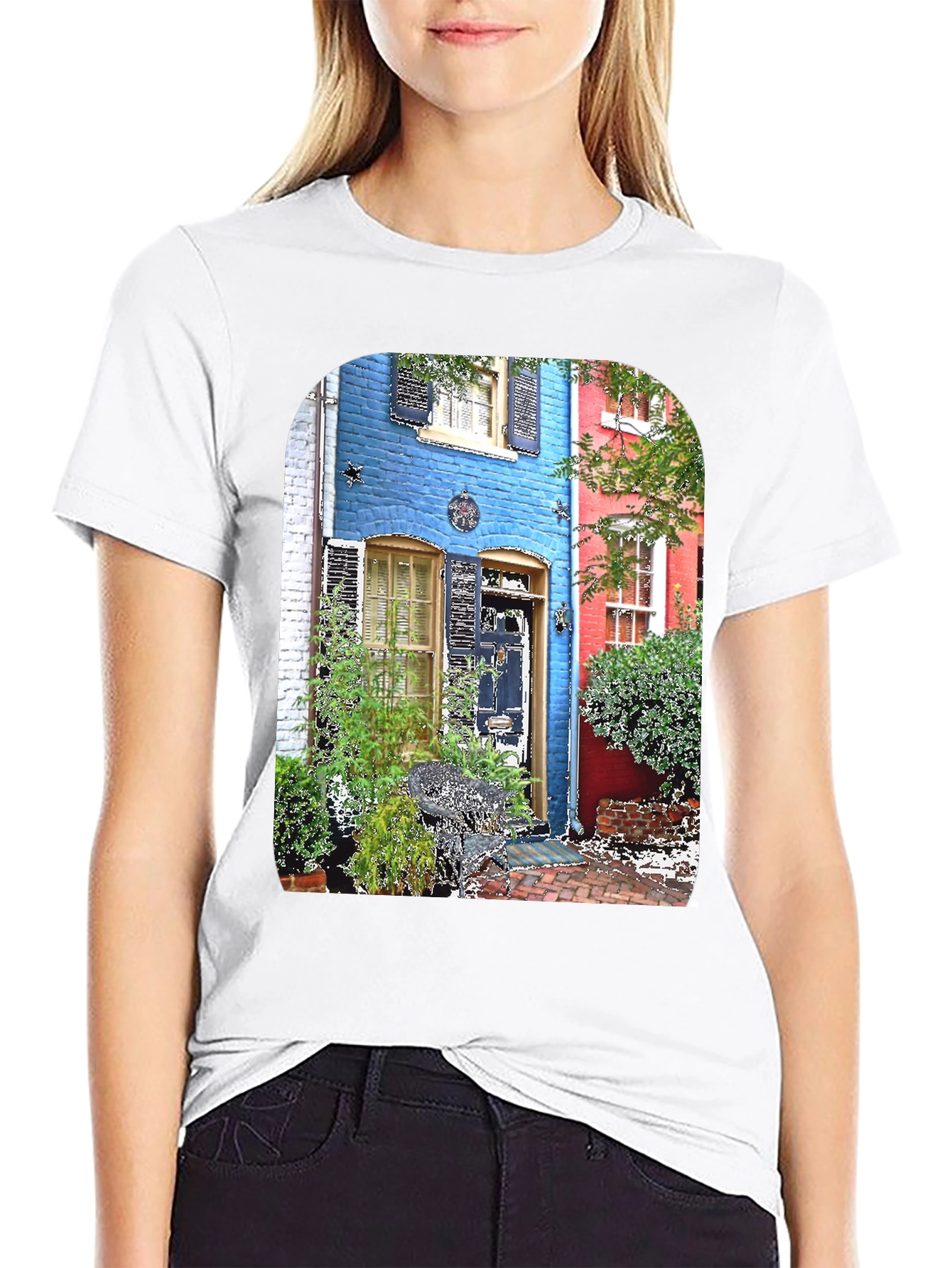 Colorful Townhouse T-Shirt