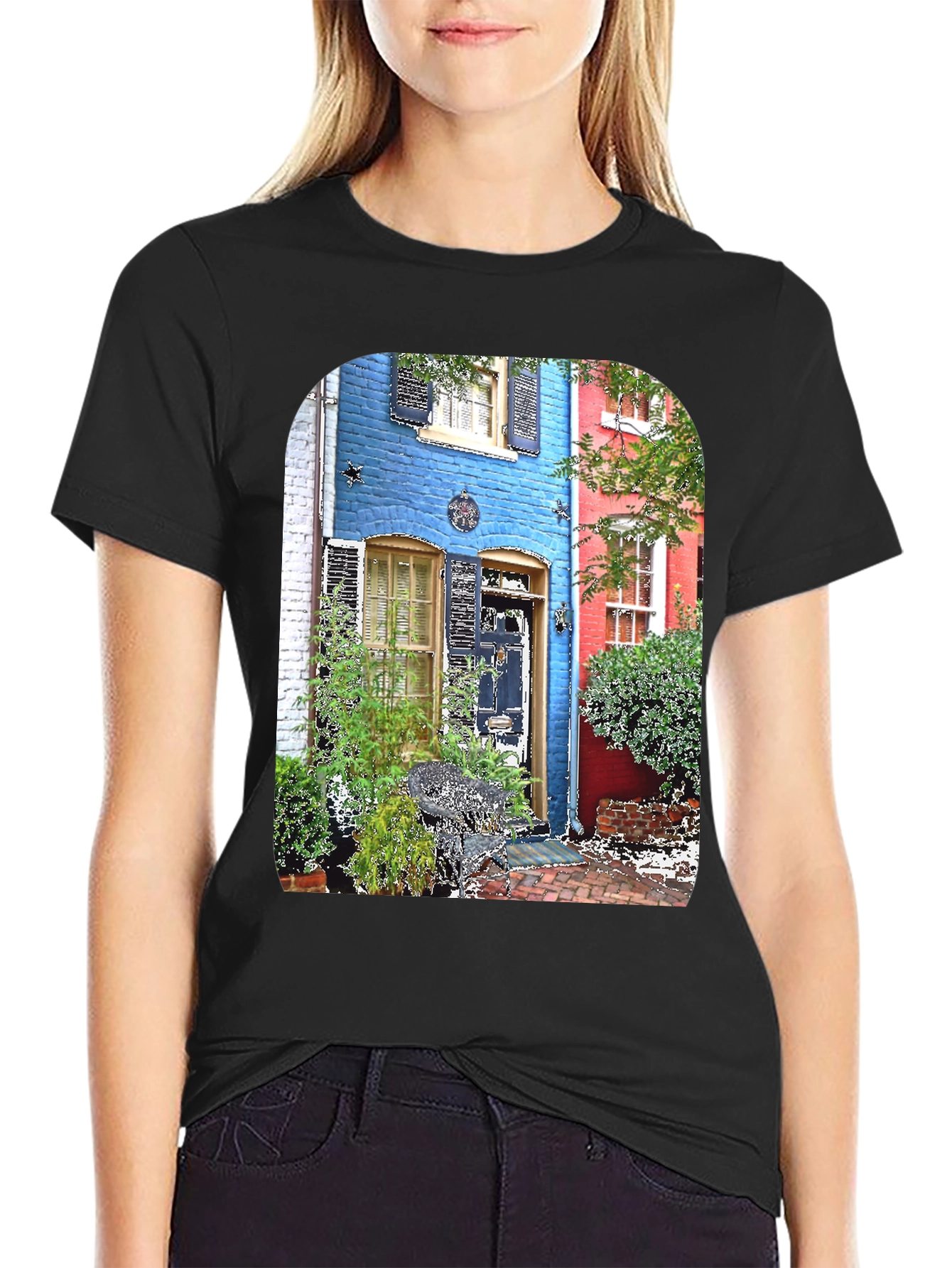 Colorful Townhouse T-Shirt