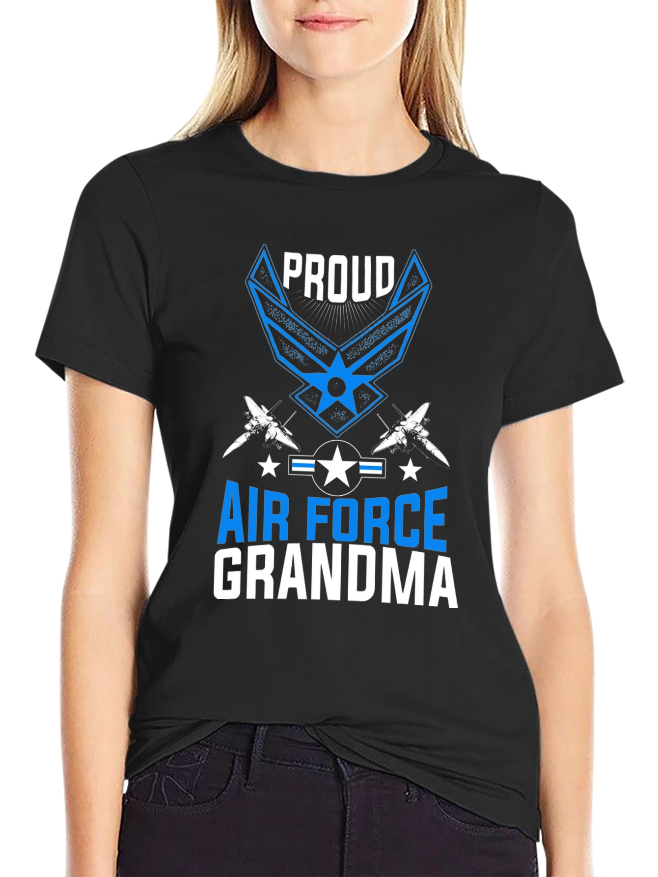 Proud Air Force Grandma T-Shirt