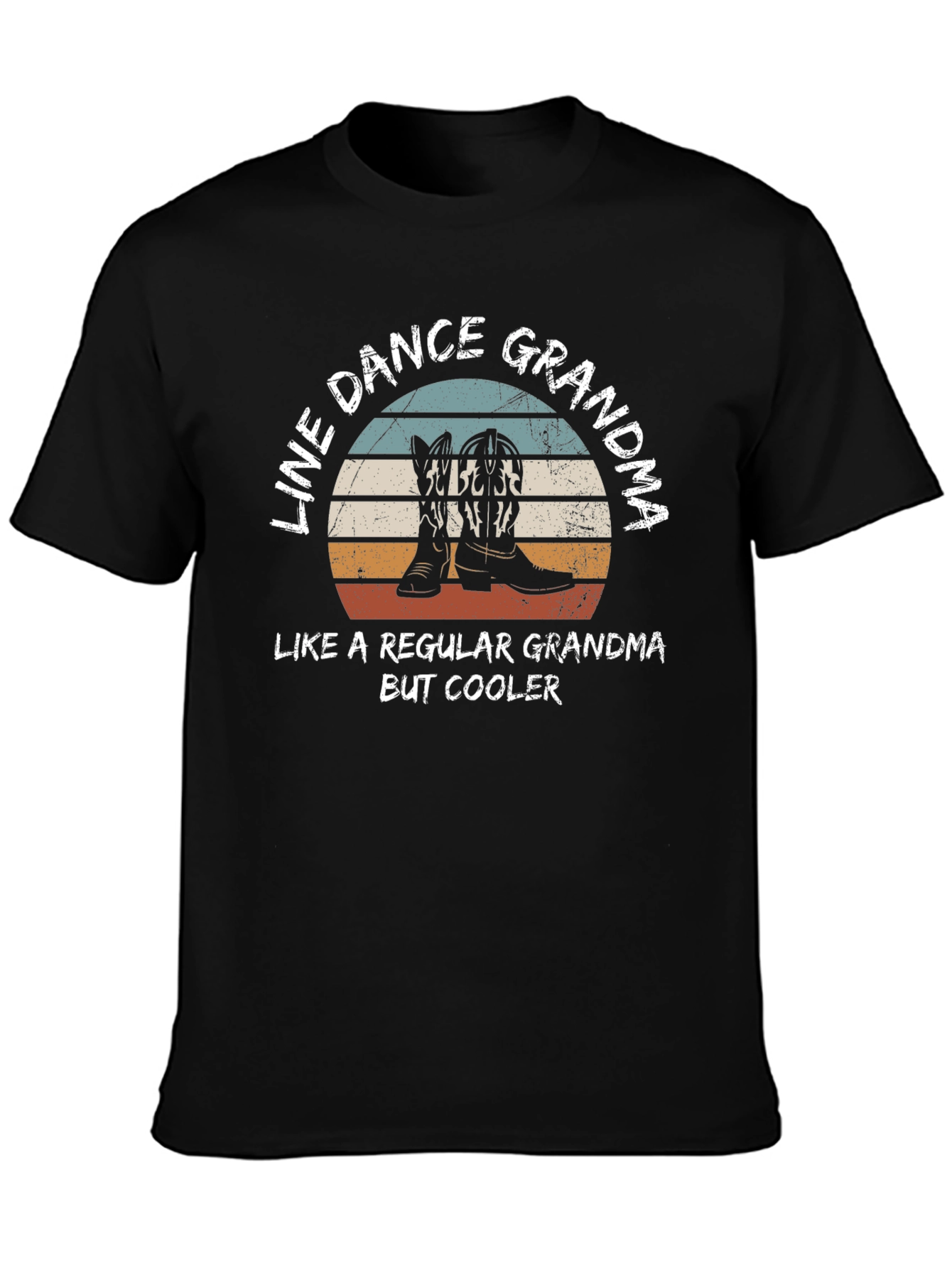 Line Dance Grandma T-Shirt - Cool Country Style
