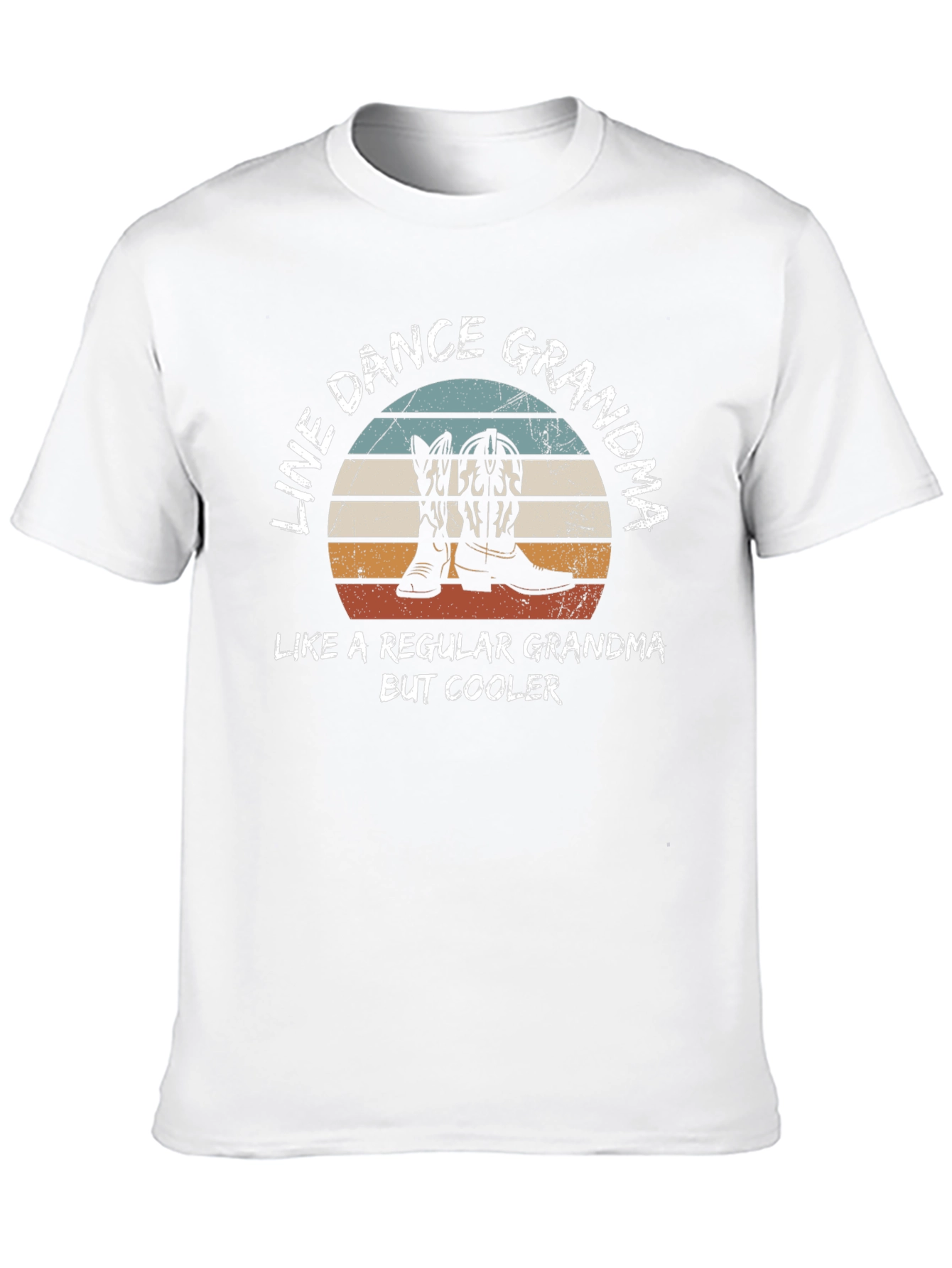Line Dance Grandma T-Shirt - Cool Country Style