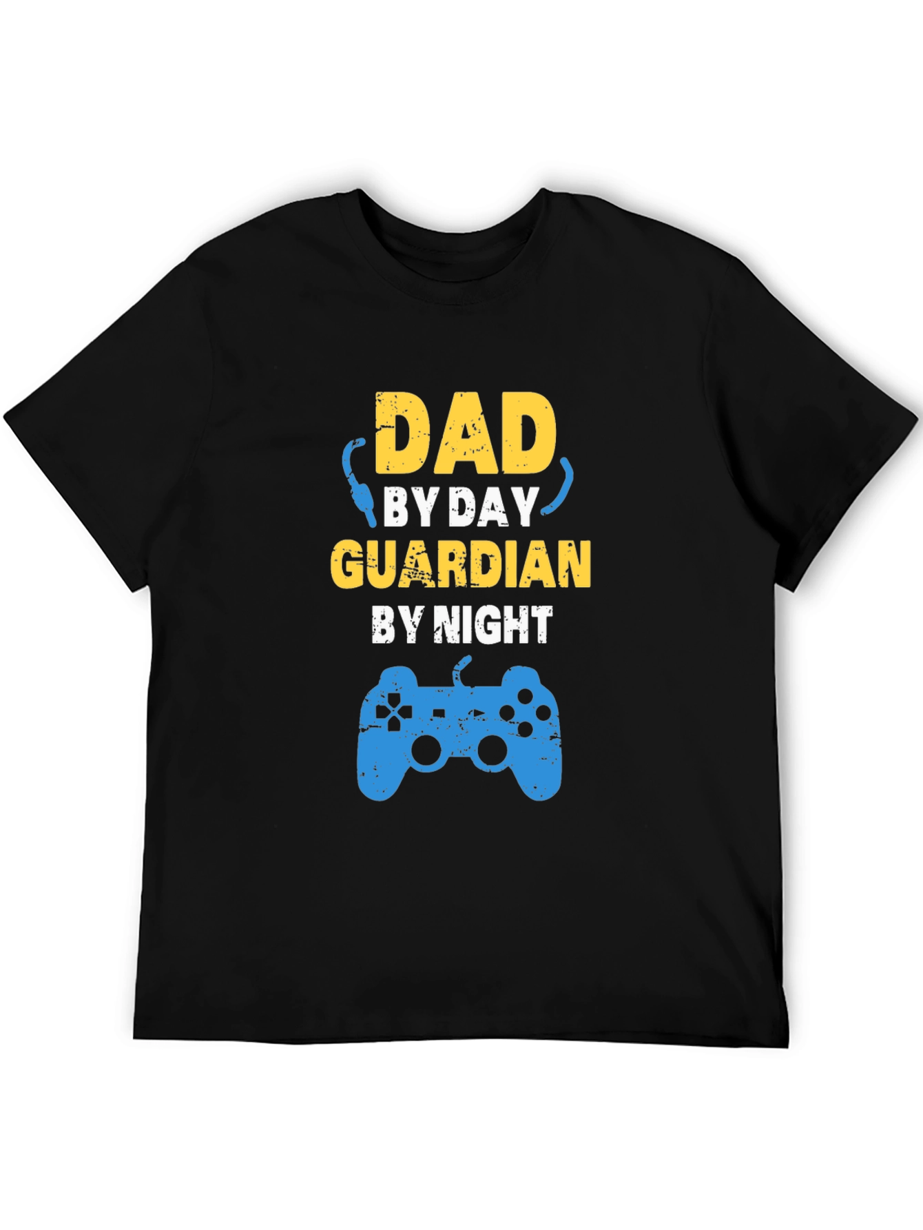 Dad By Day Guardian By Night Gaming T-Shirt