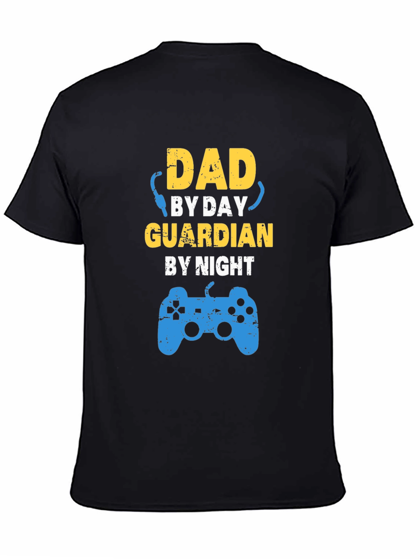 Dad By Day Guardian By Night Gaming T-Shirt