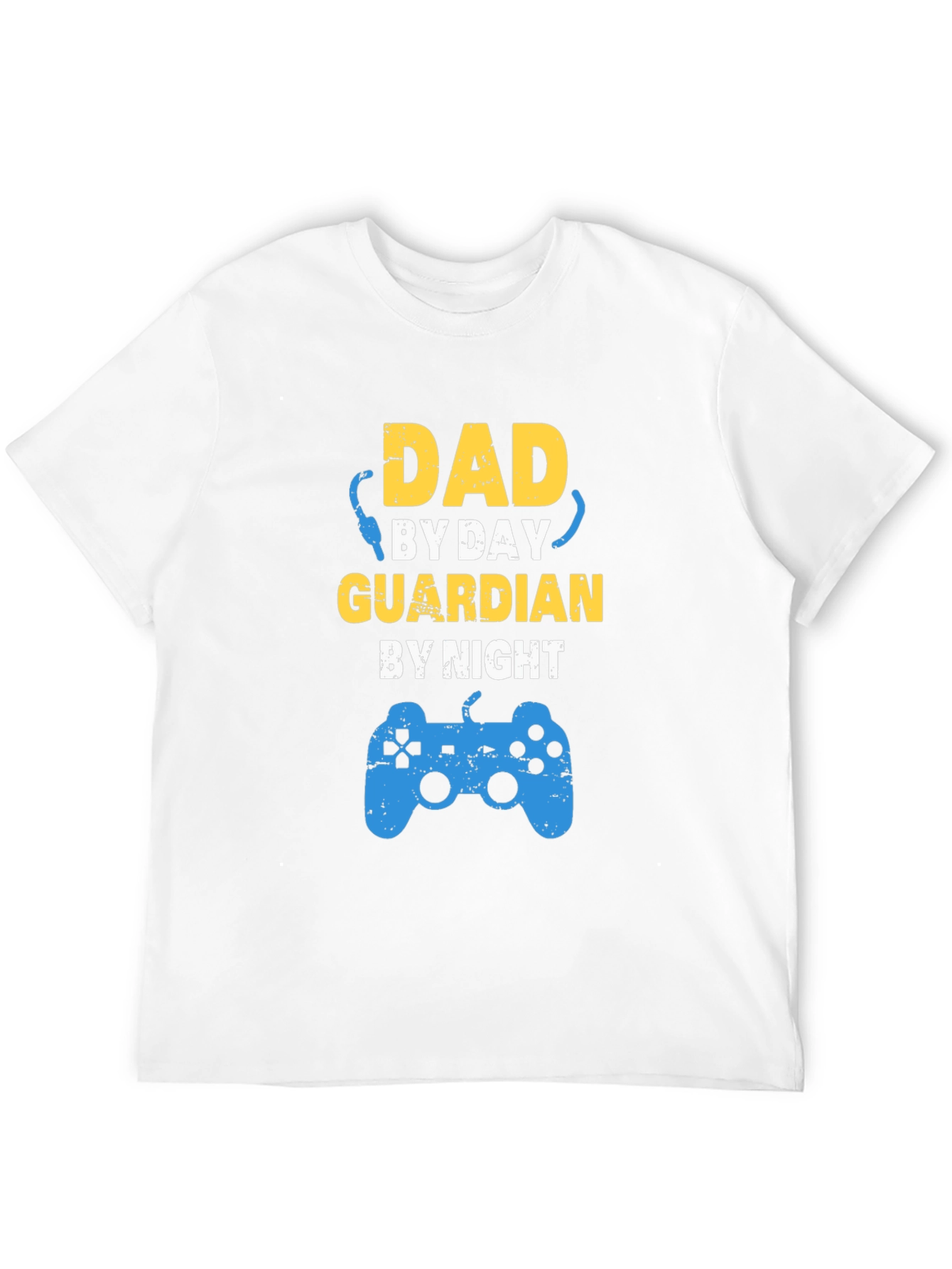 Dad By Day Guardian By Night Gaming T-Shirt