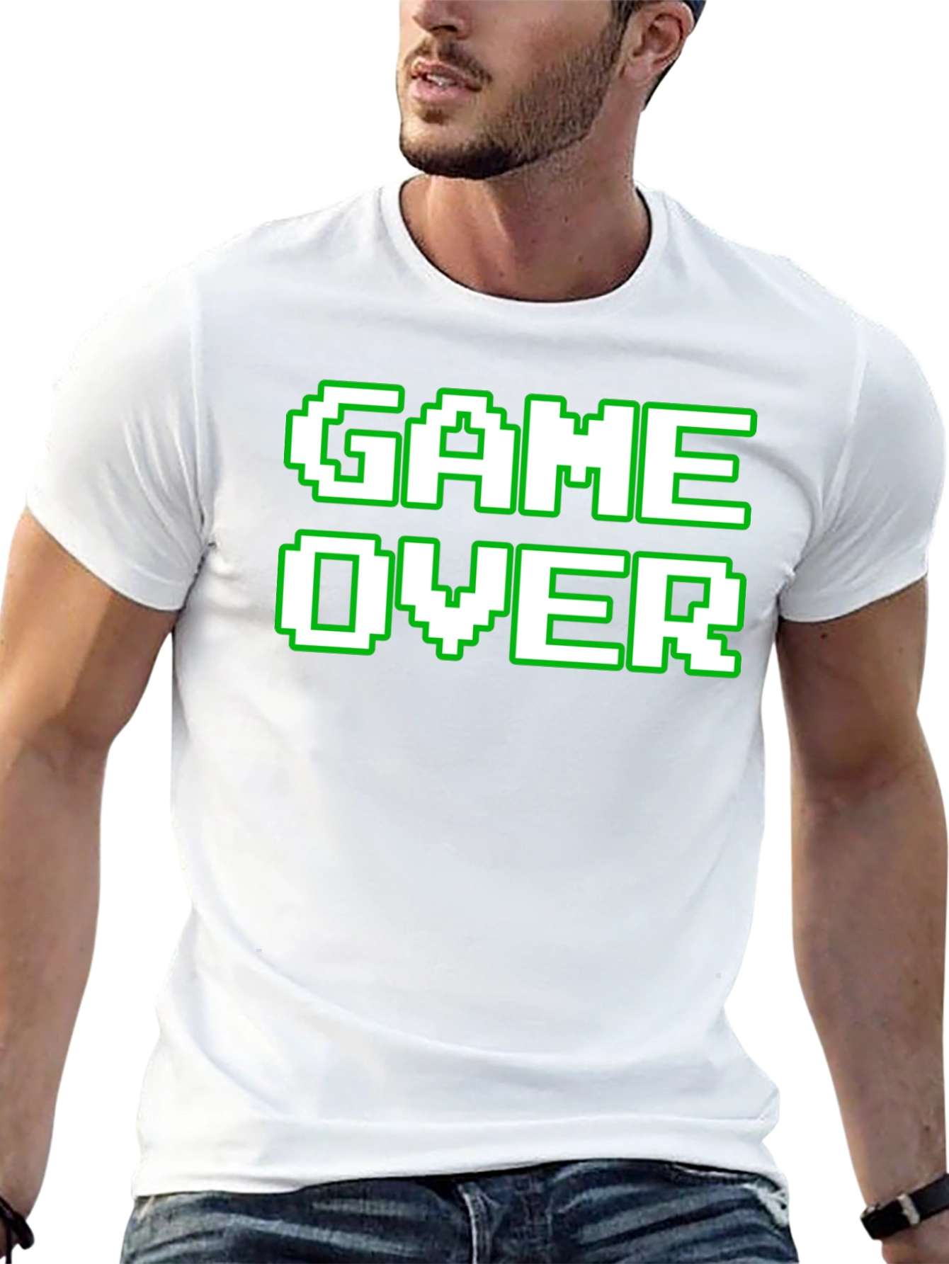 Retro Gamer T-Shirt - Game Over Design