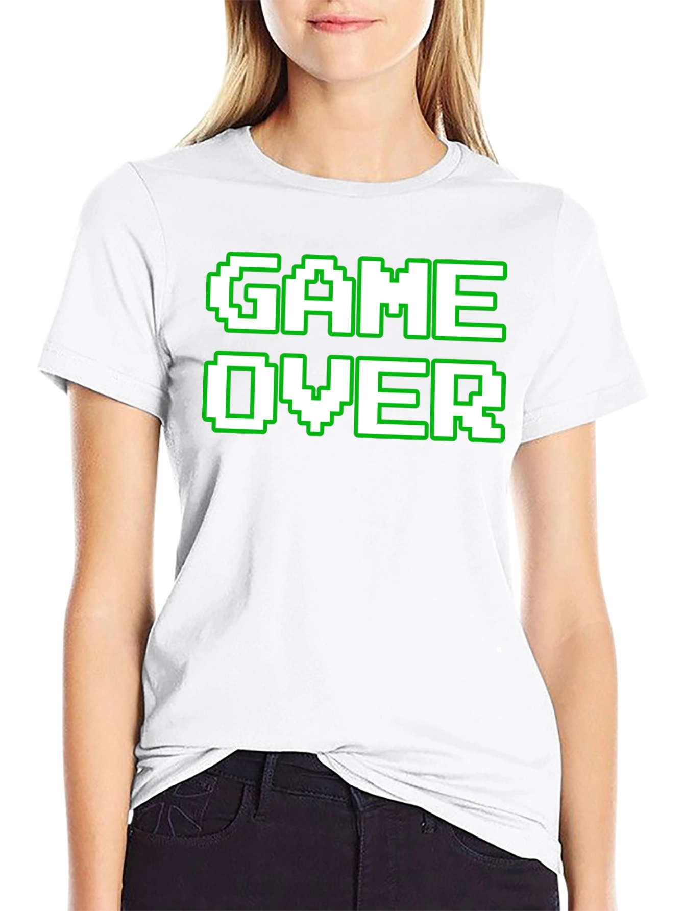 Retro Gamer T-Shirt - Game Over Design