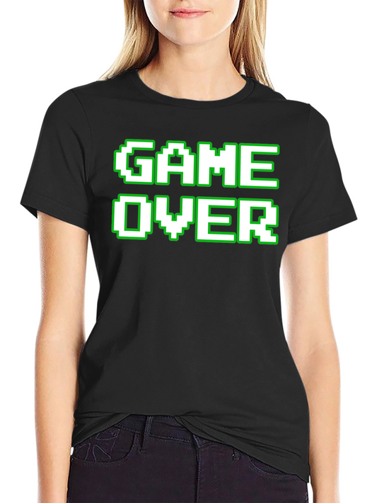 Retro Gamer T-Shirt - Game Over Design