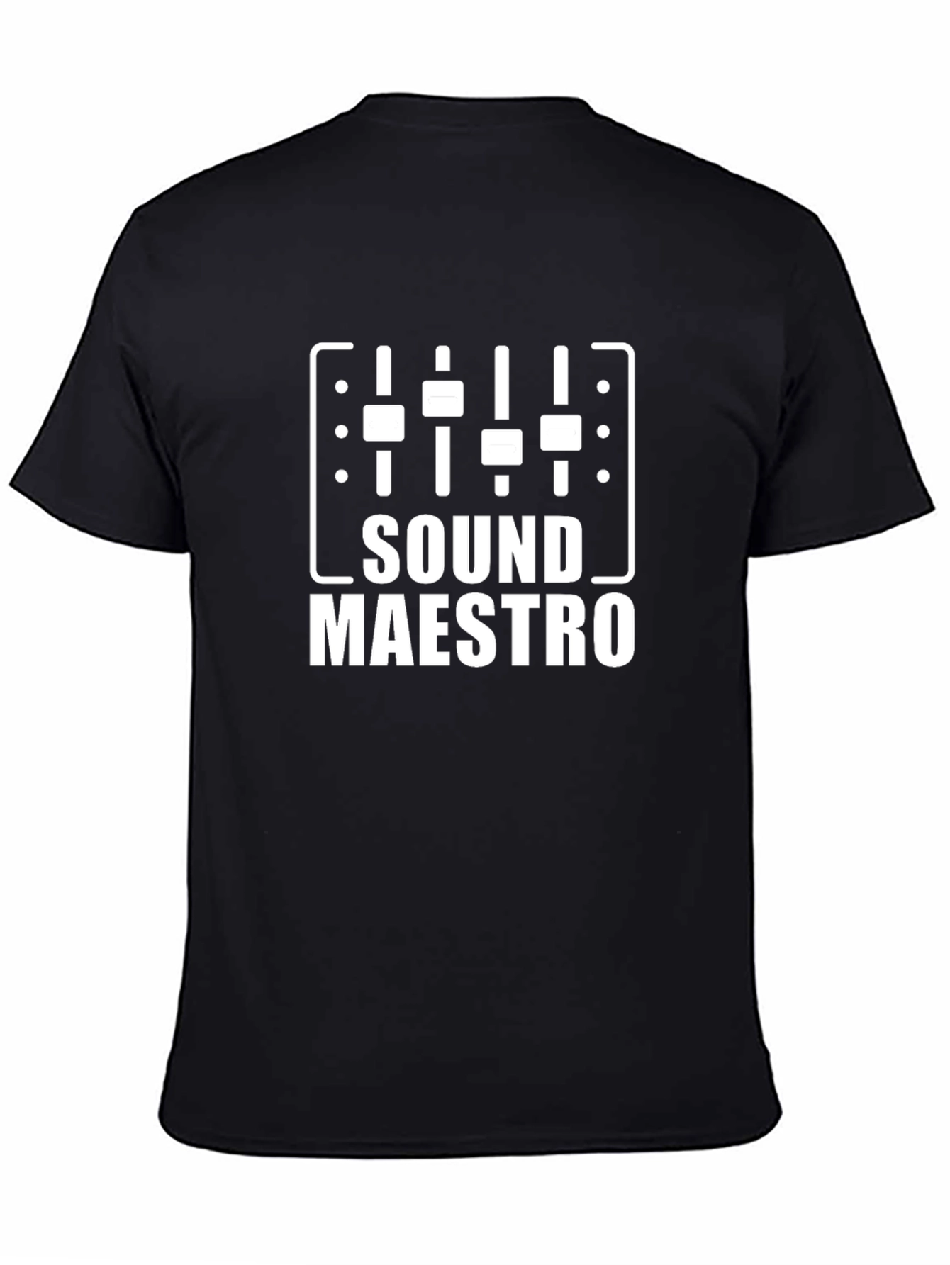 Sound Maestro Black Graphic Tee
