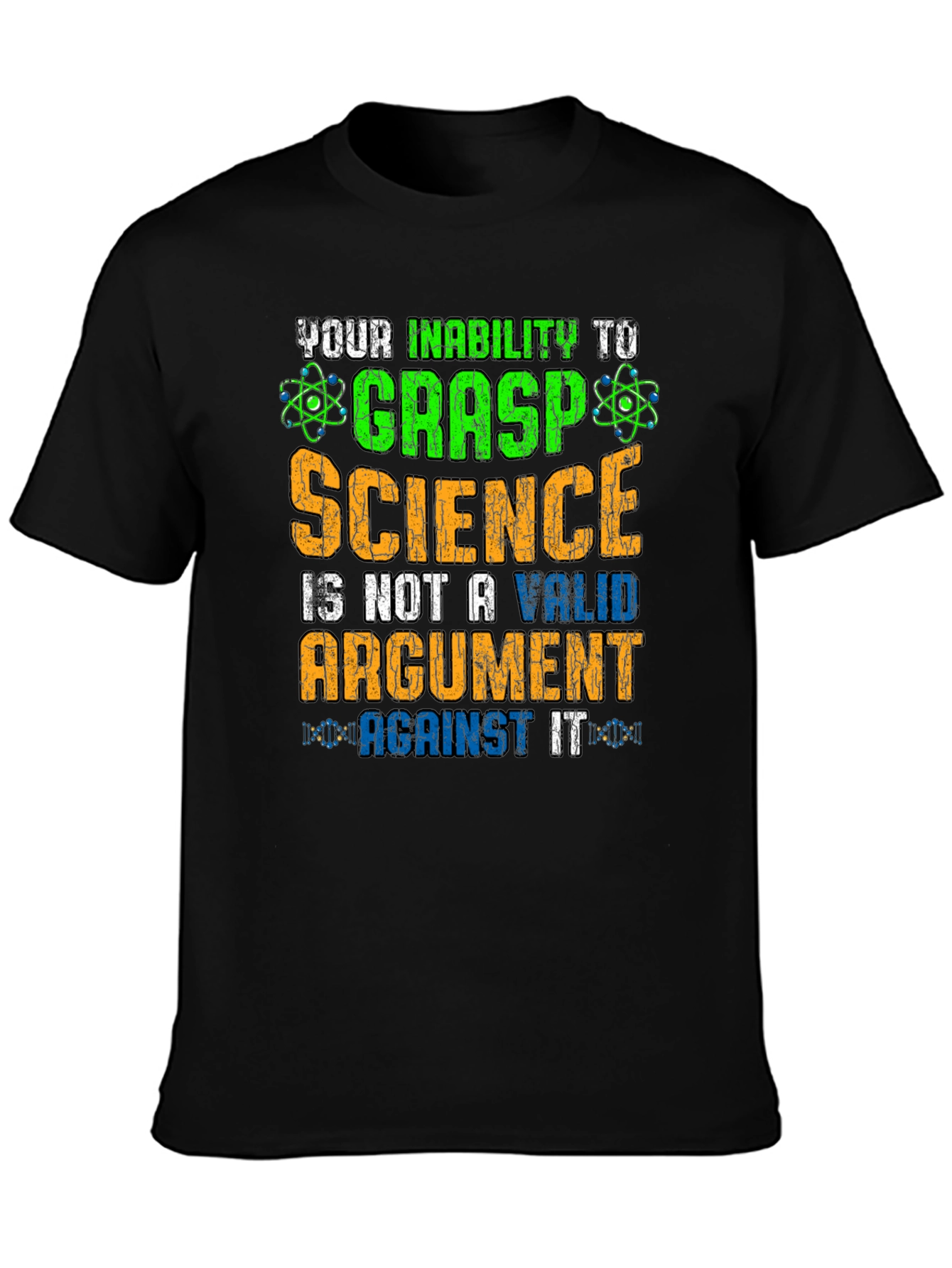 Science T-Shirt: Grasp Science Humor Tee