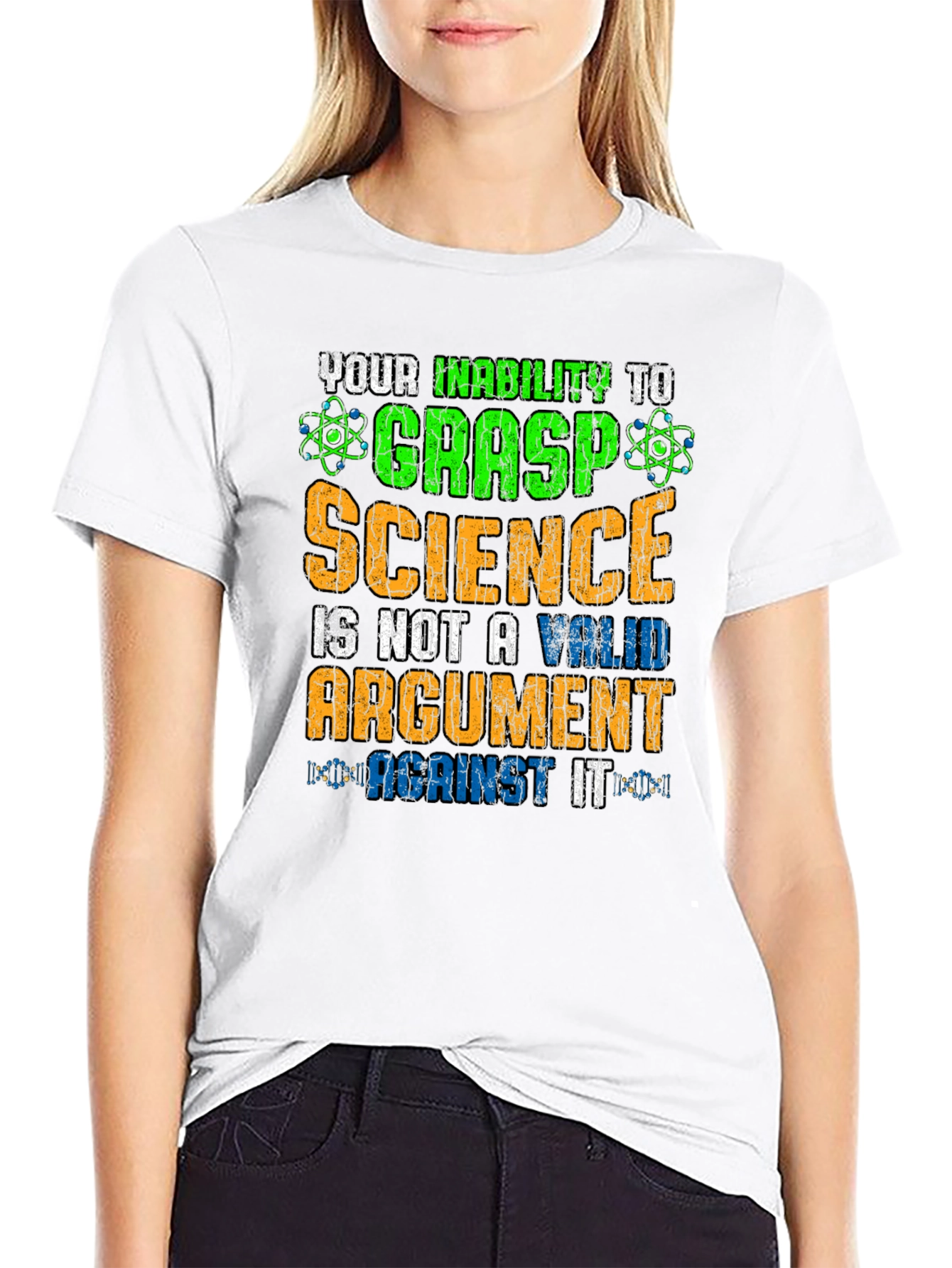 Science T-Shirt: Grasp Science Humor Tee