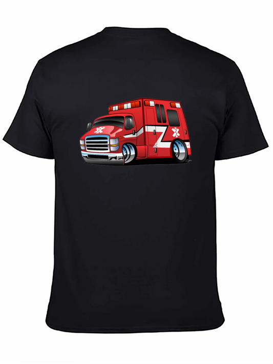 Cartoon Ambulance Graphic Tee