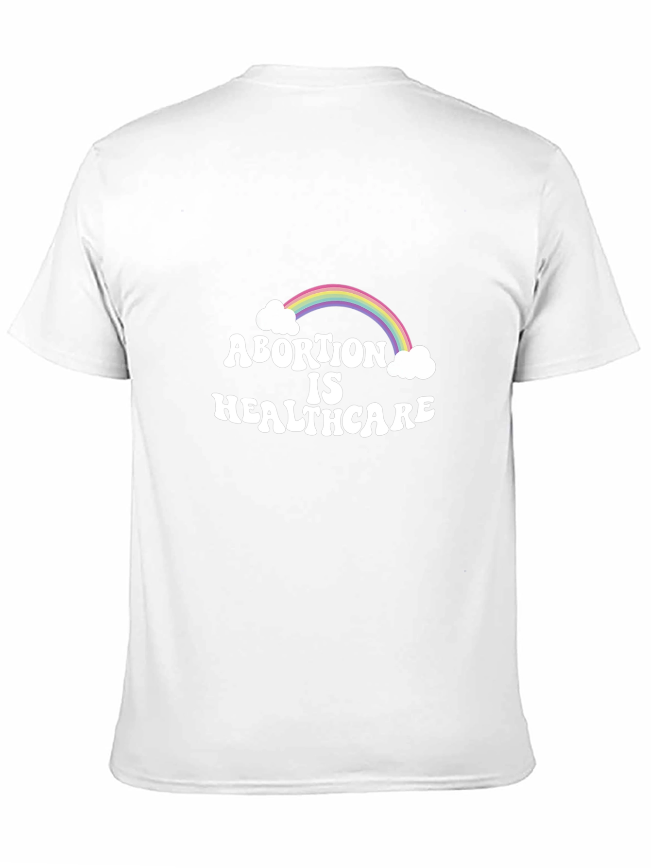 Abortion is Healthcare Rainbow Graphic Tee