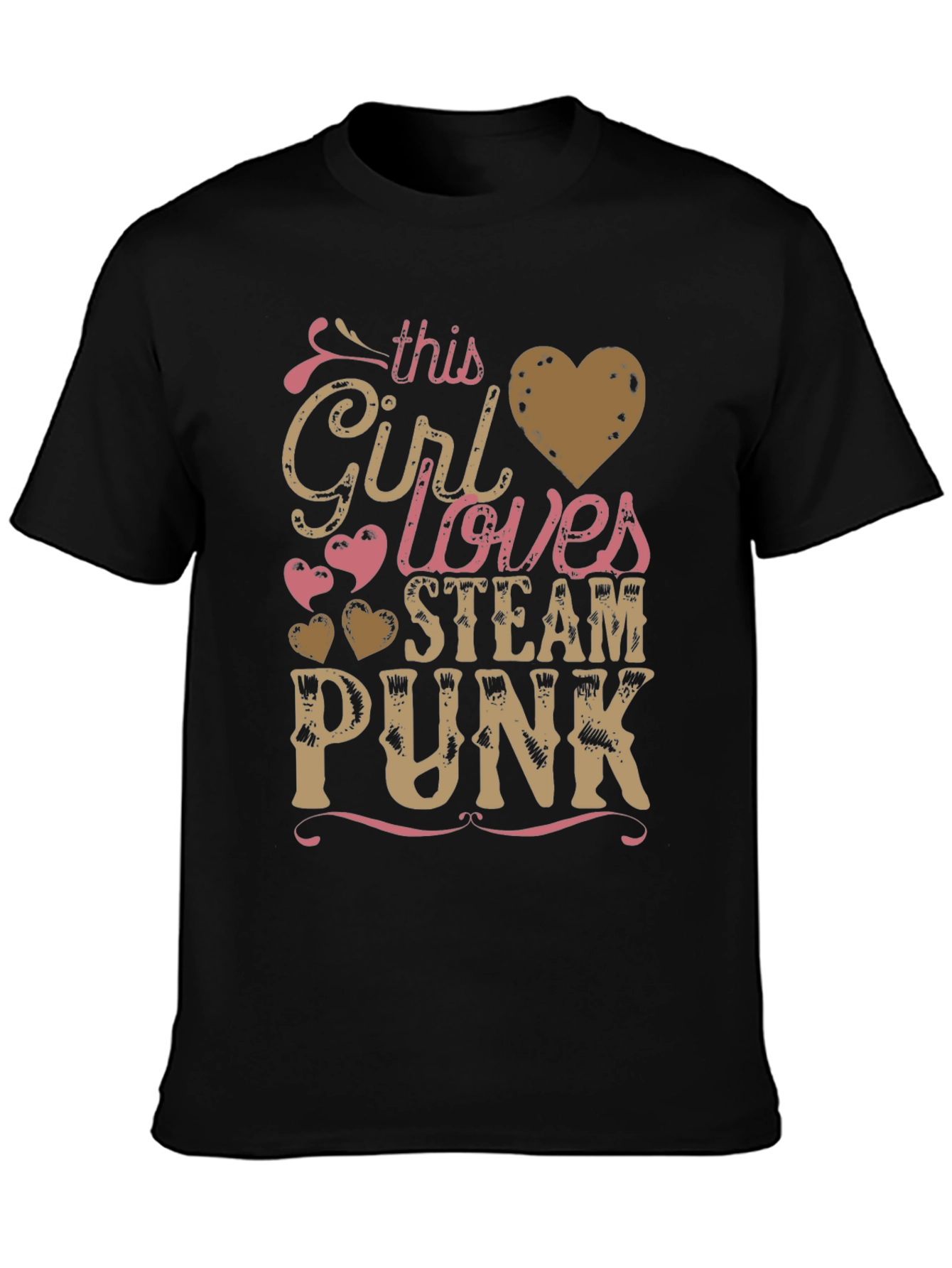 This Girl Loves Steampunk T-Shirt