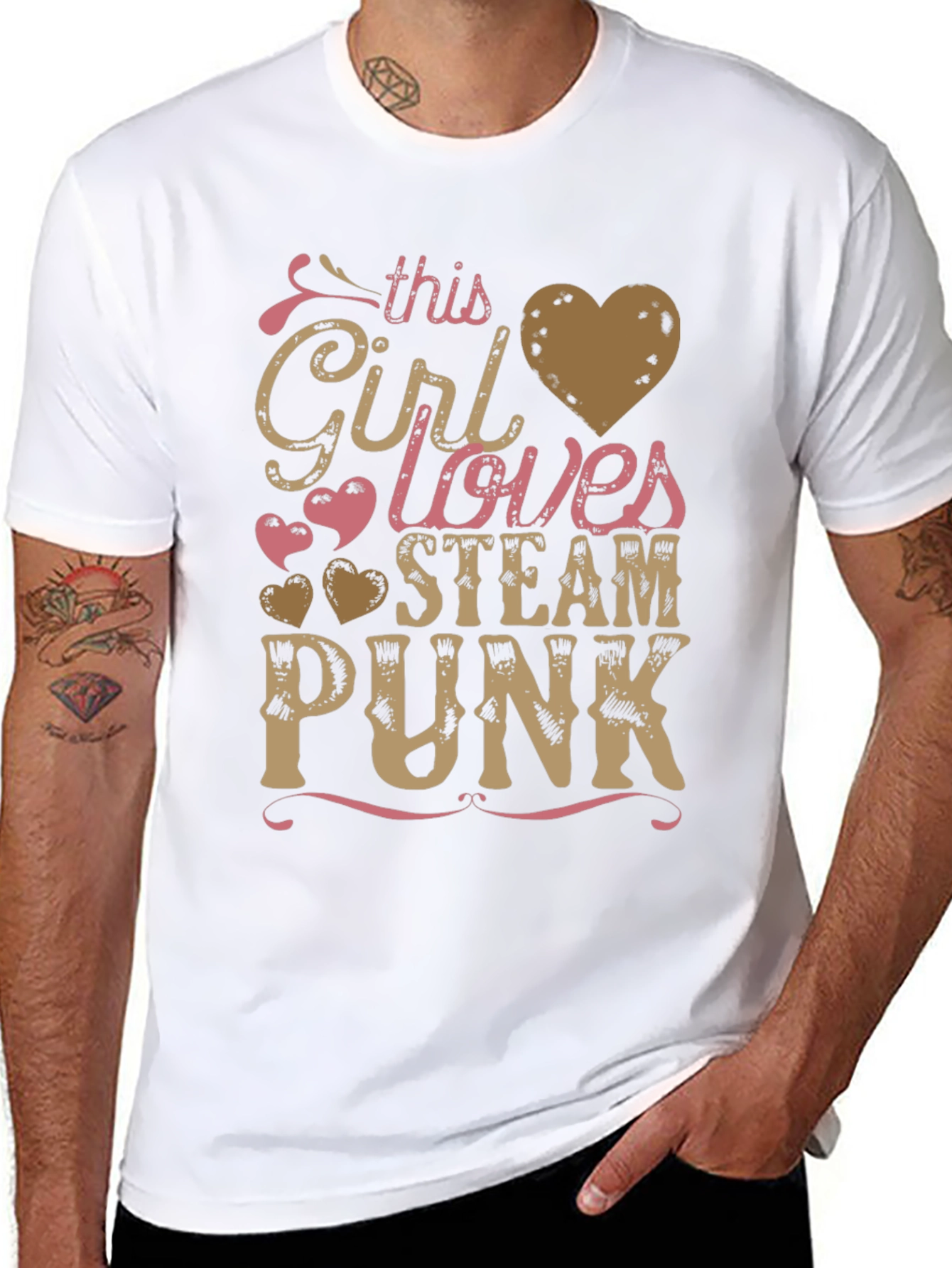 This Girl Loves Steampunk T-Shirt