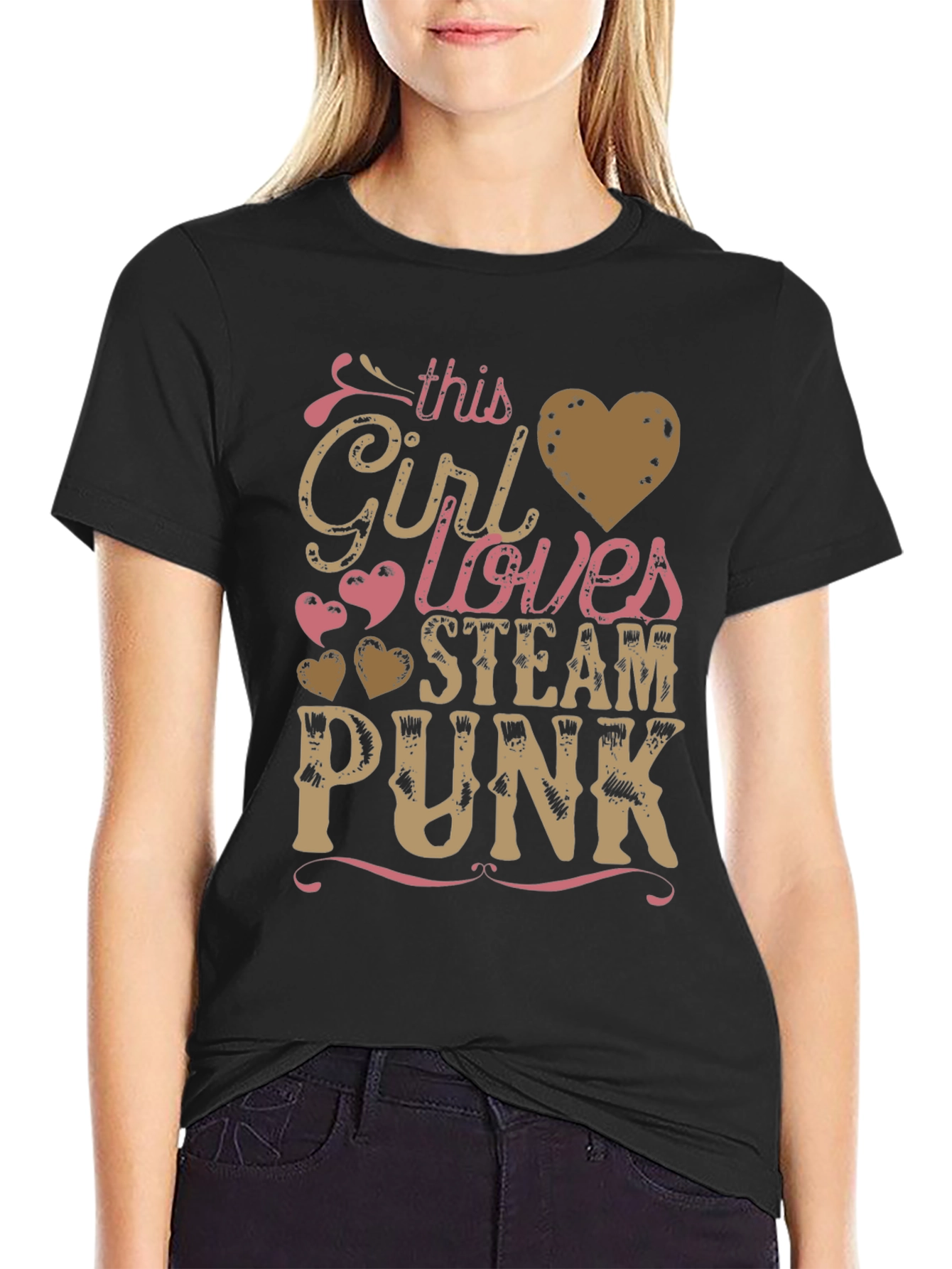 This Girl Loves Steampunk T-Shirt