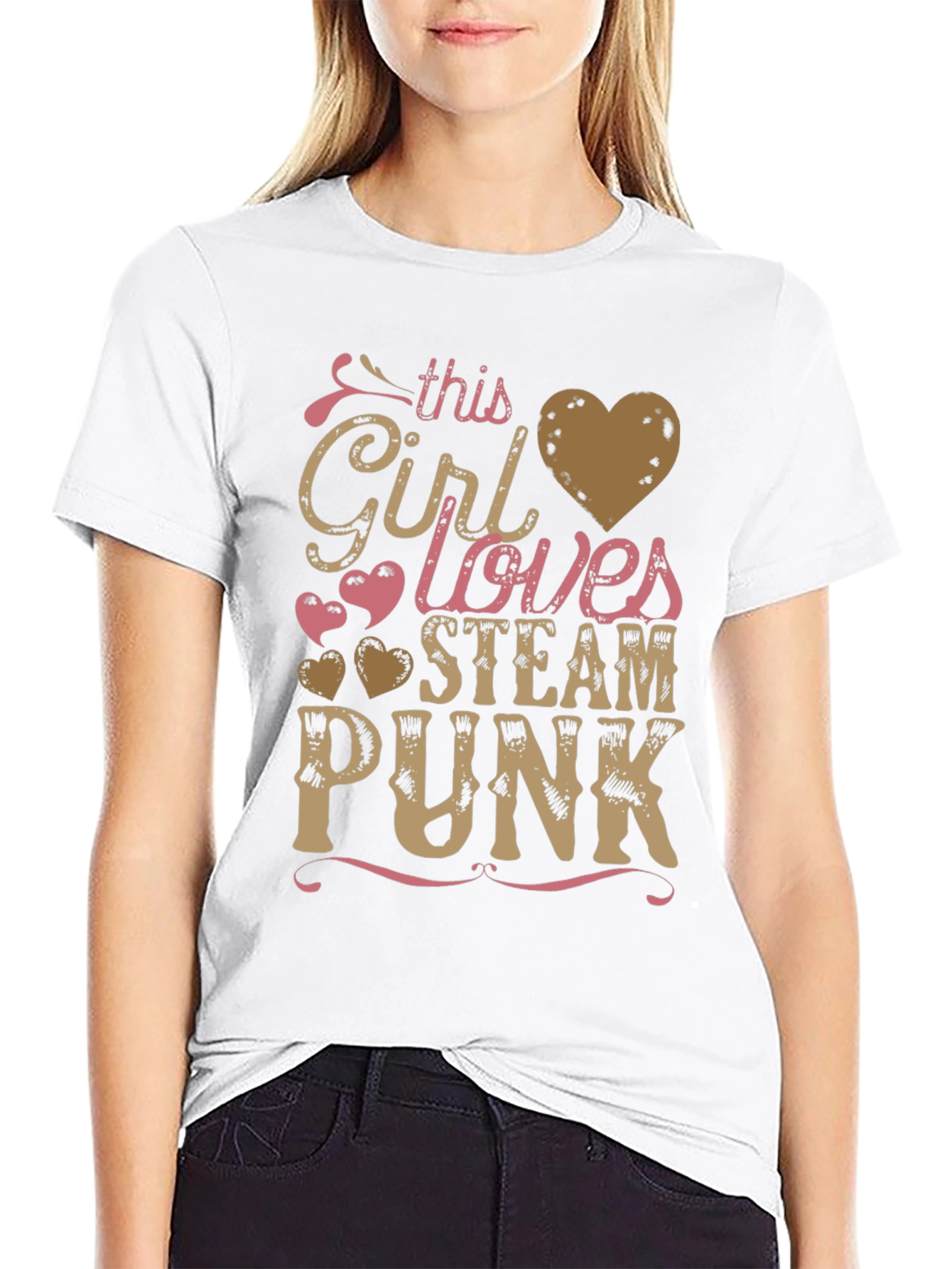 This Girl Loves Steampunk T-Shirt