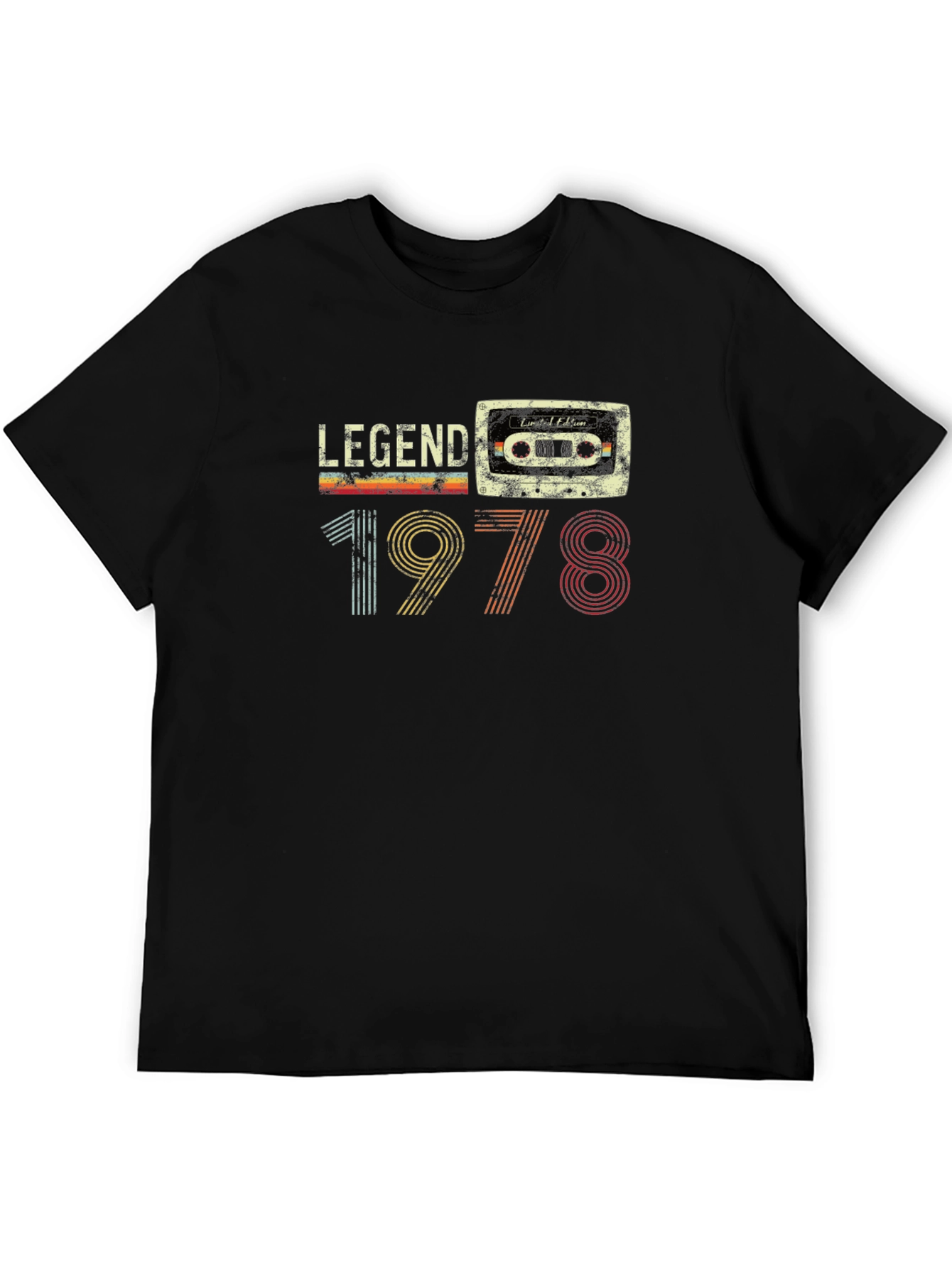 Legend 1978 Cassette Tape Birthday T-Shirt