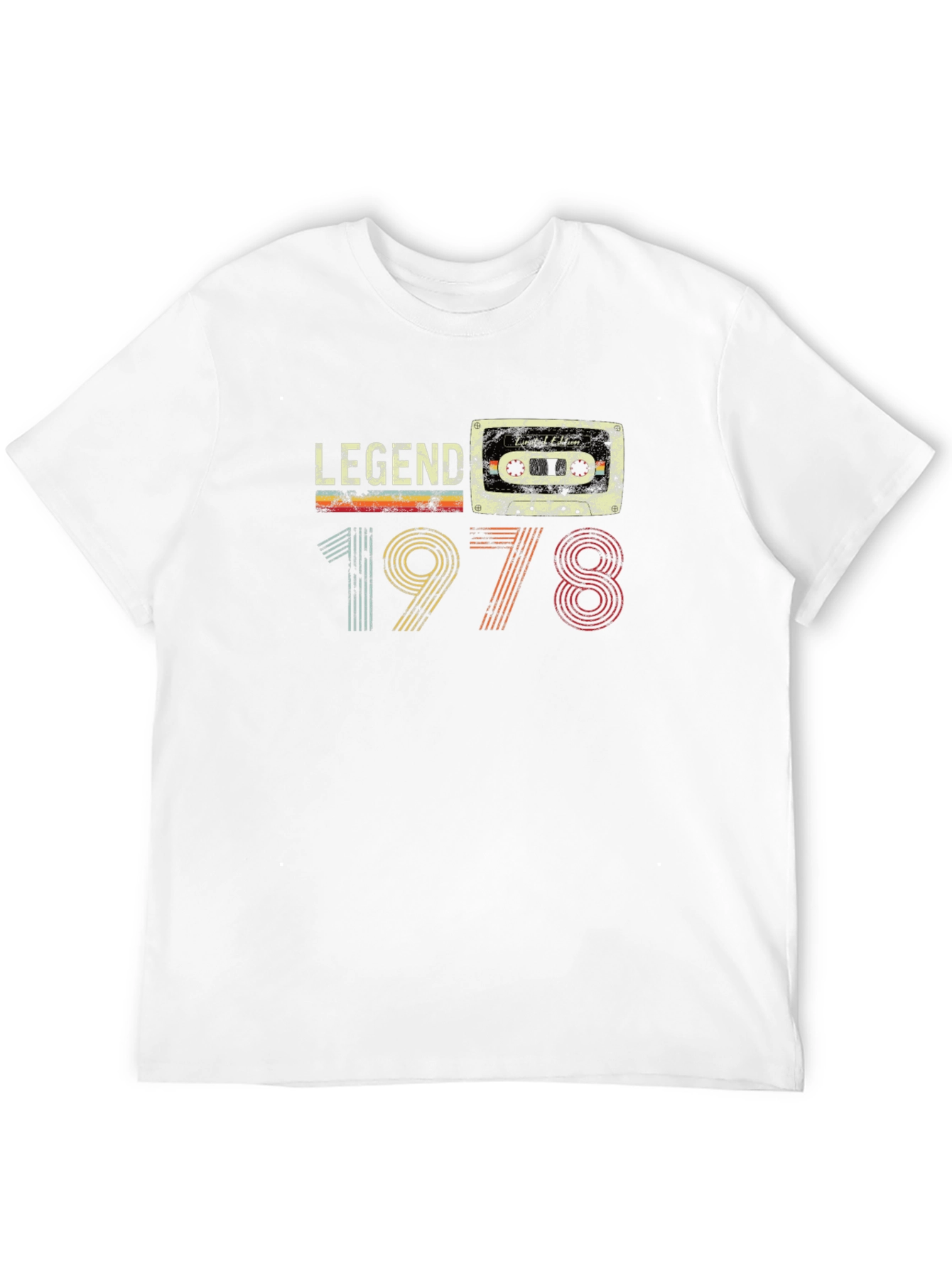 Legend 1978 Cassette Tape Birthday T-Shirt