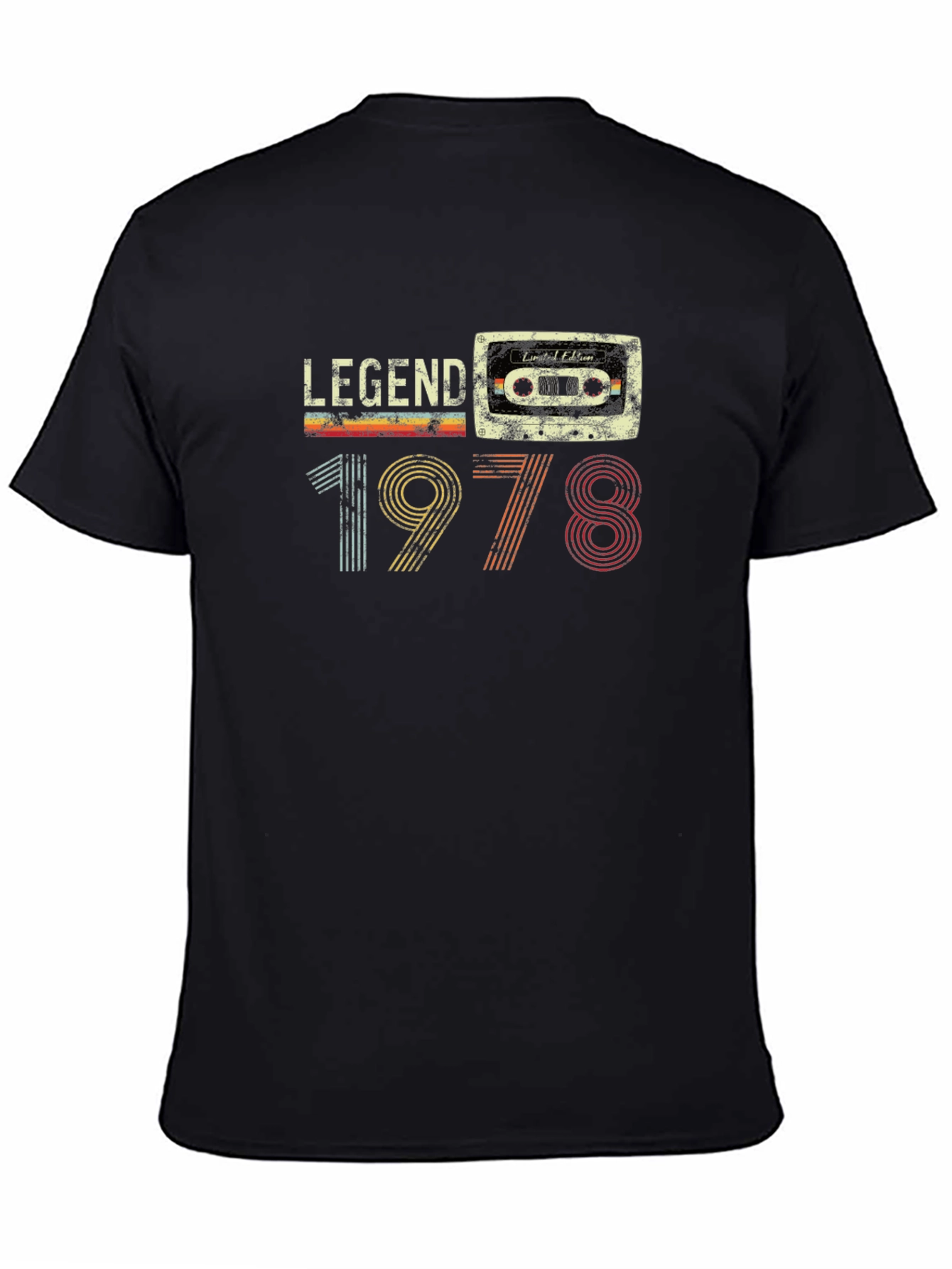 Legend 1978 Cassette Tape Birthday T-Shirt