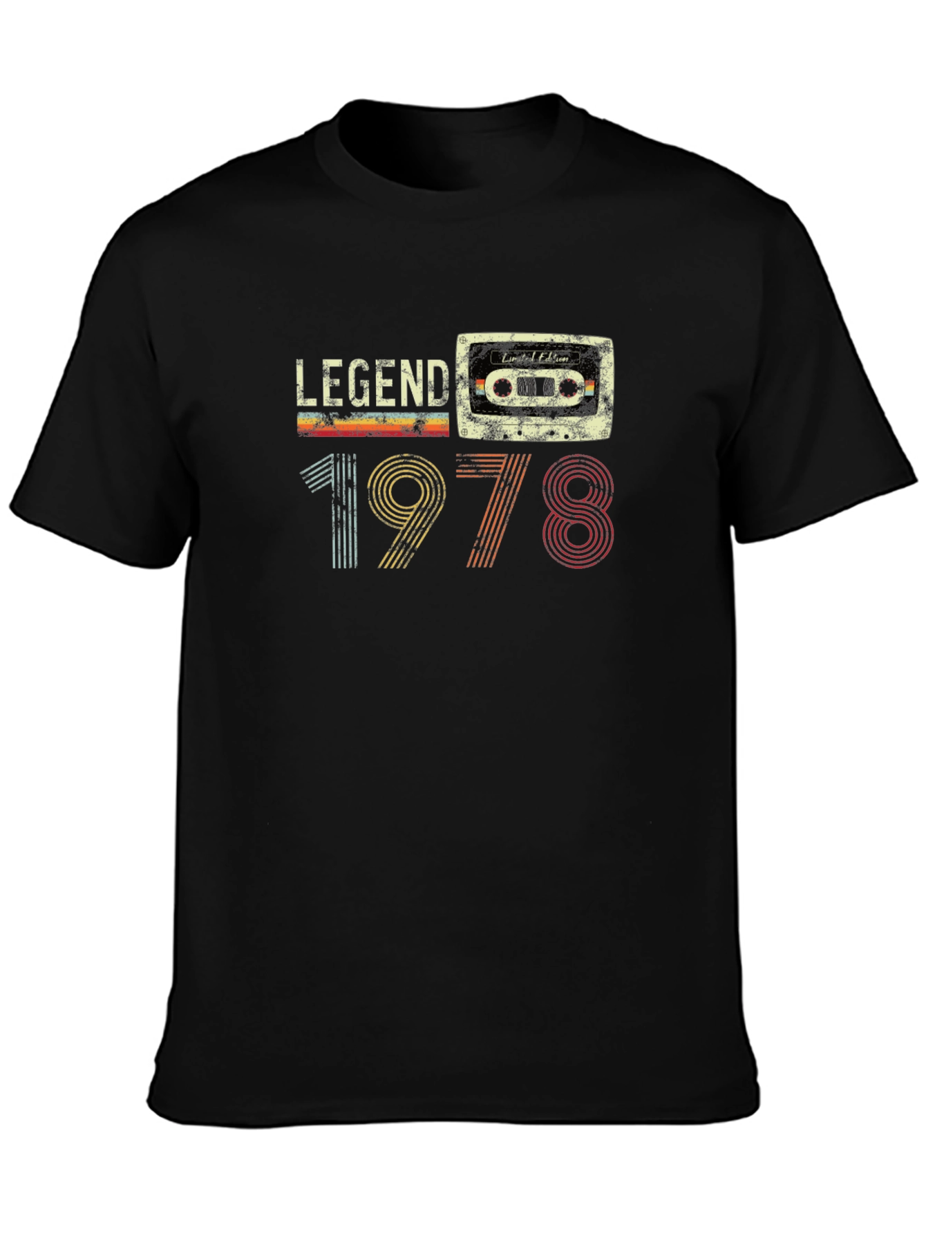 Legend 1978 Cassette Tape Birthday T-Shirt