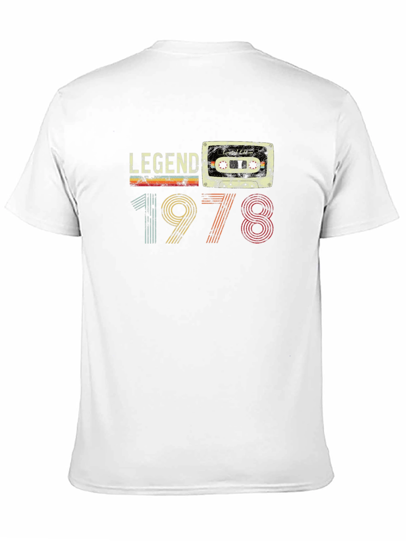 Legend 1978 Cassette Tape Birthday T-Shirt