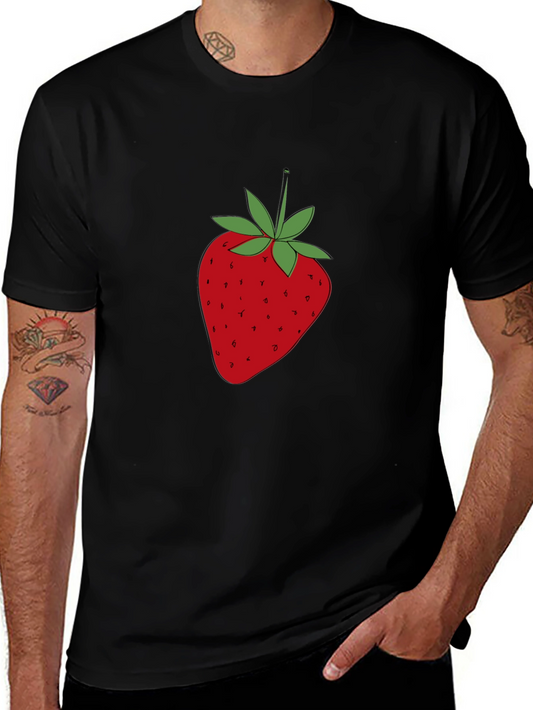 Strawberry Graphic T-Shirt - Casual & Stylish