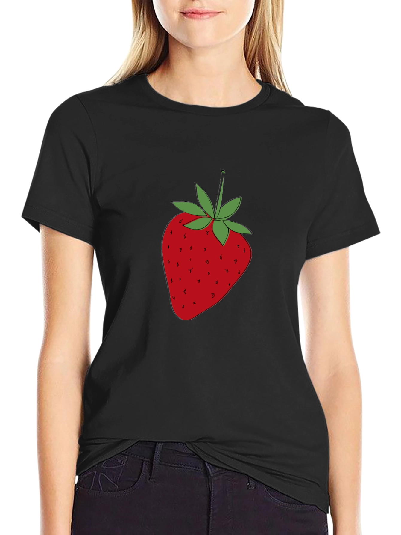 Strawberry Graphic T-Shirt - Casual & Stylish