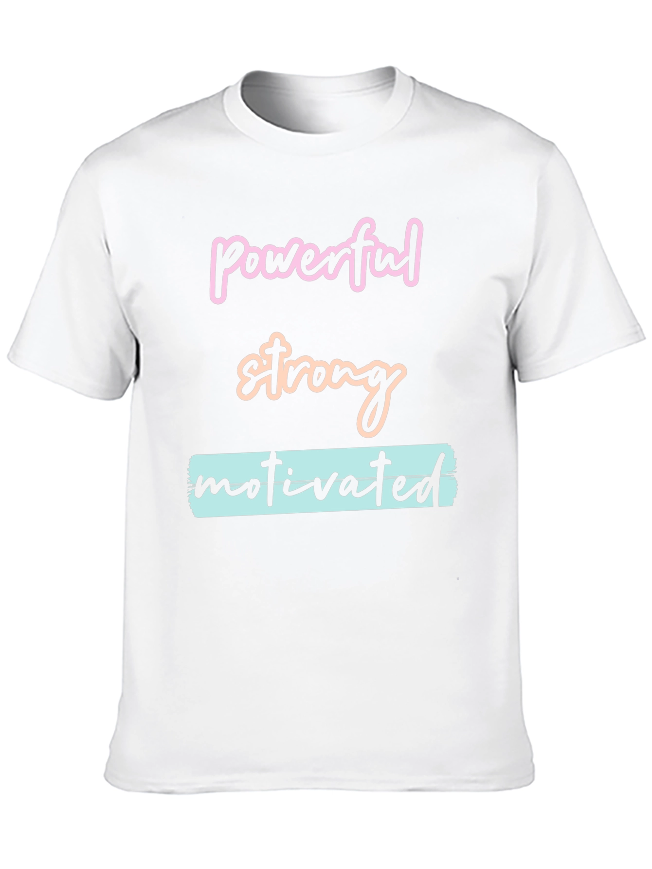 Powerful Strong Motivated Graphic T-Shirt