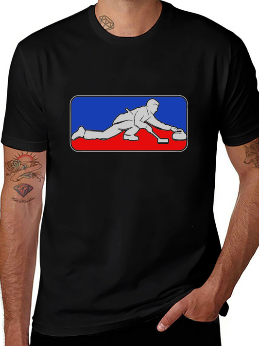 Curling Graphic T-Shirt