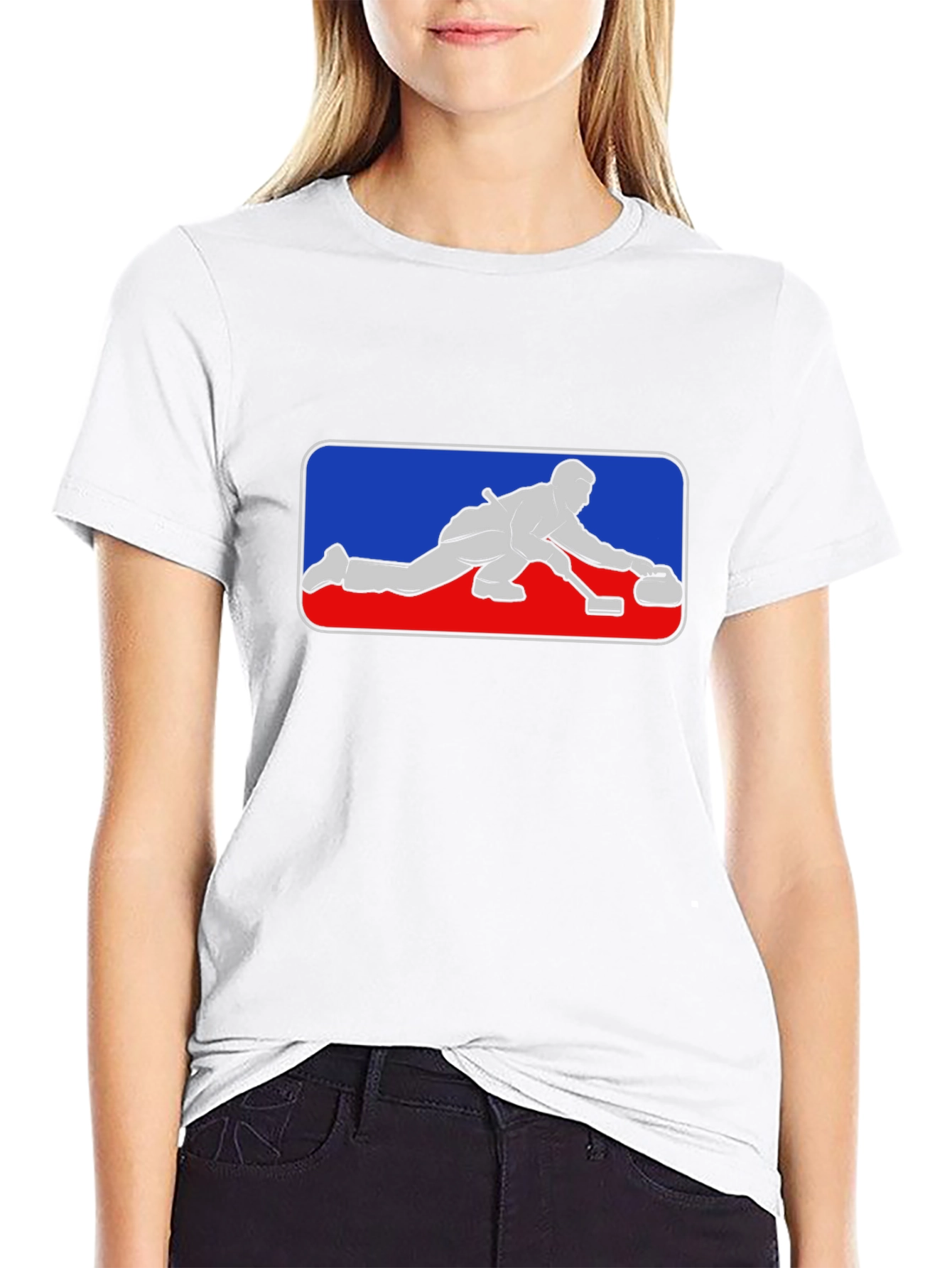 Curling Graphic T-Shirt