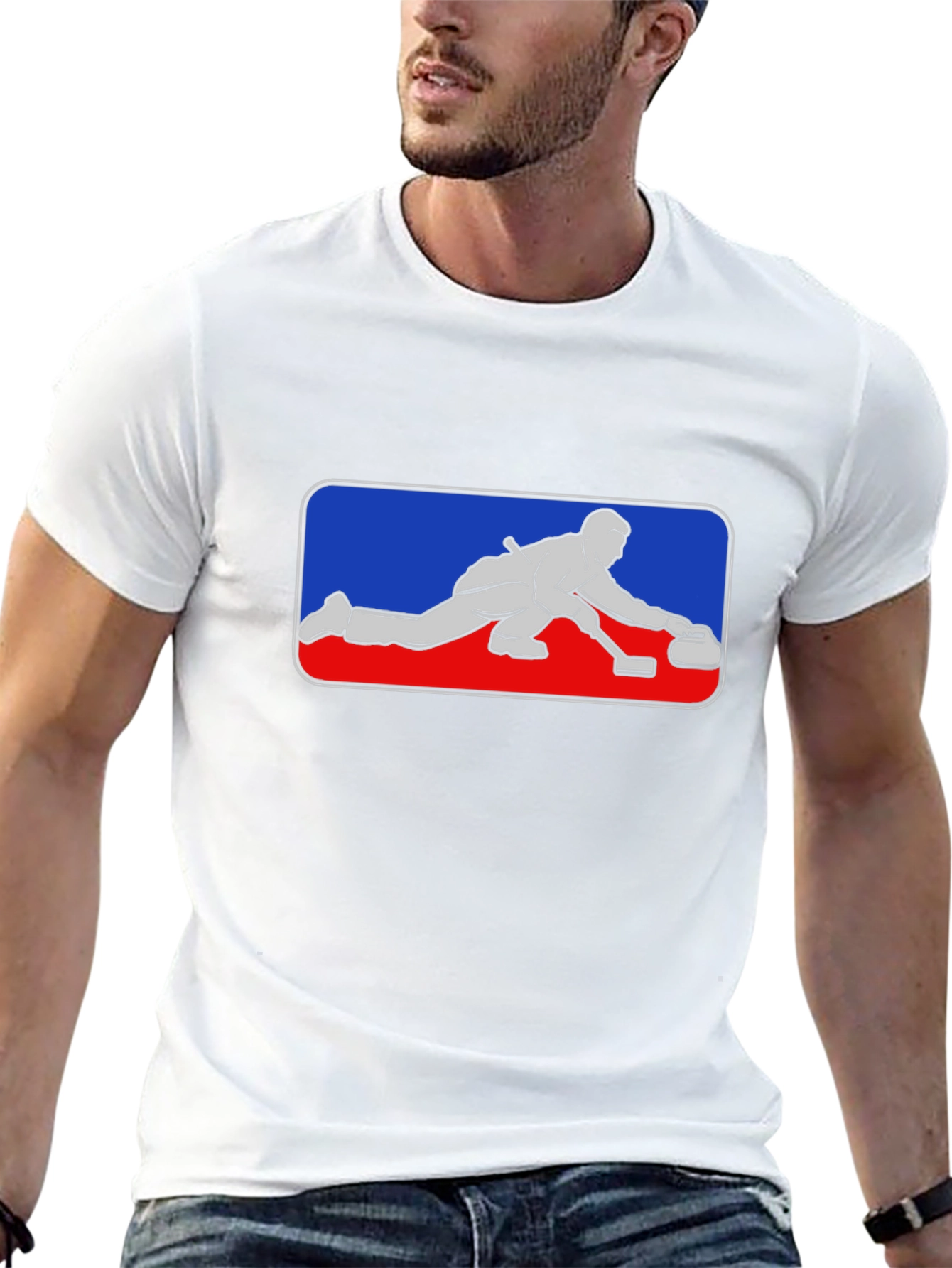 Curling Graphic T-Shirt