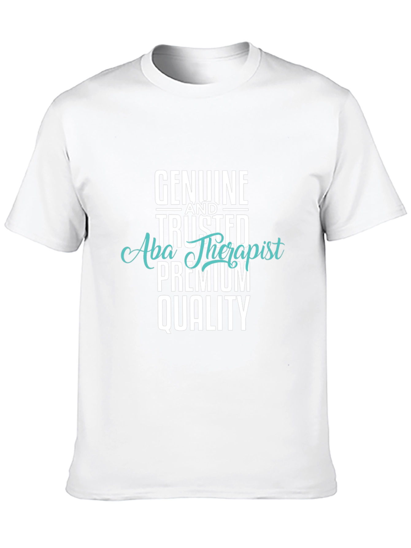 Genuine Trusted ABA Therapist Premium Quality Black T-Shirt
