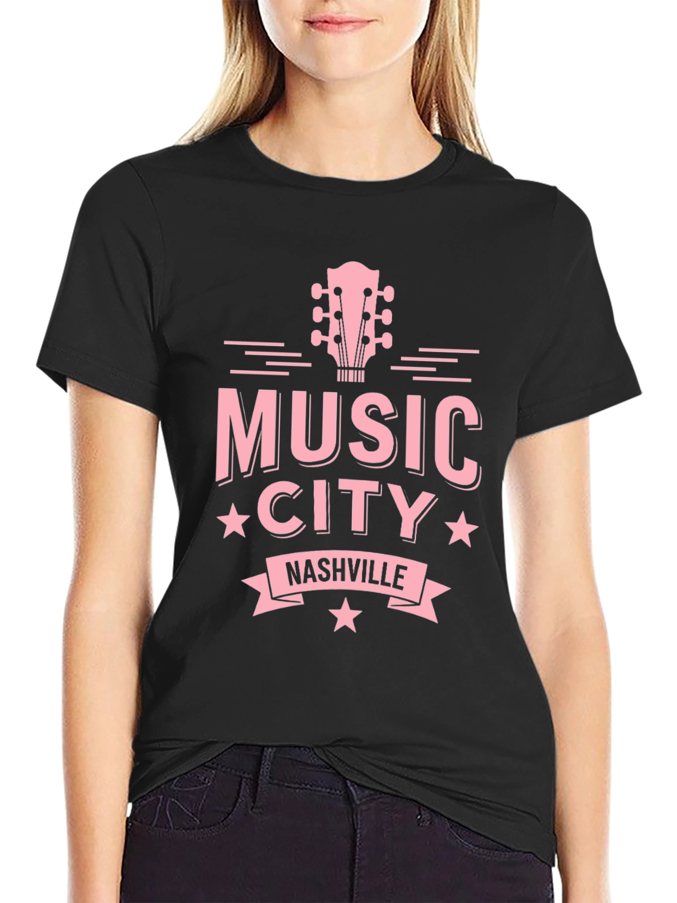 Music City Nashville Graphic Tee