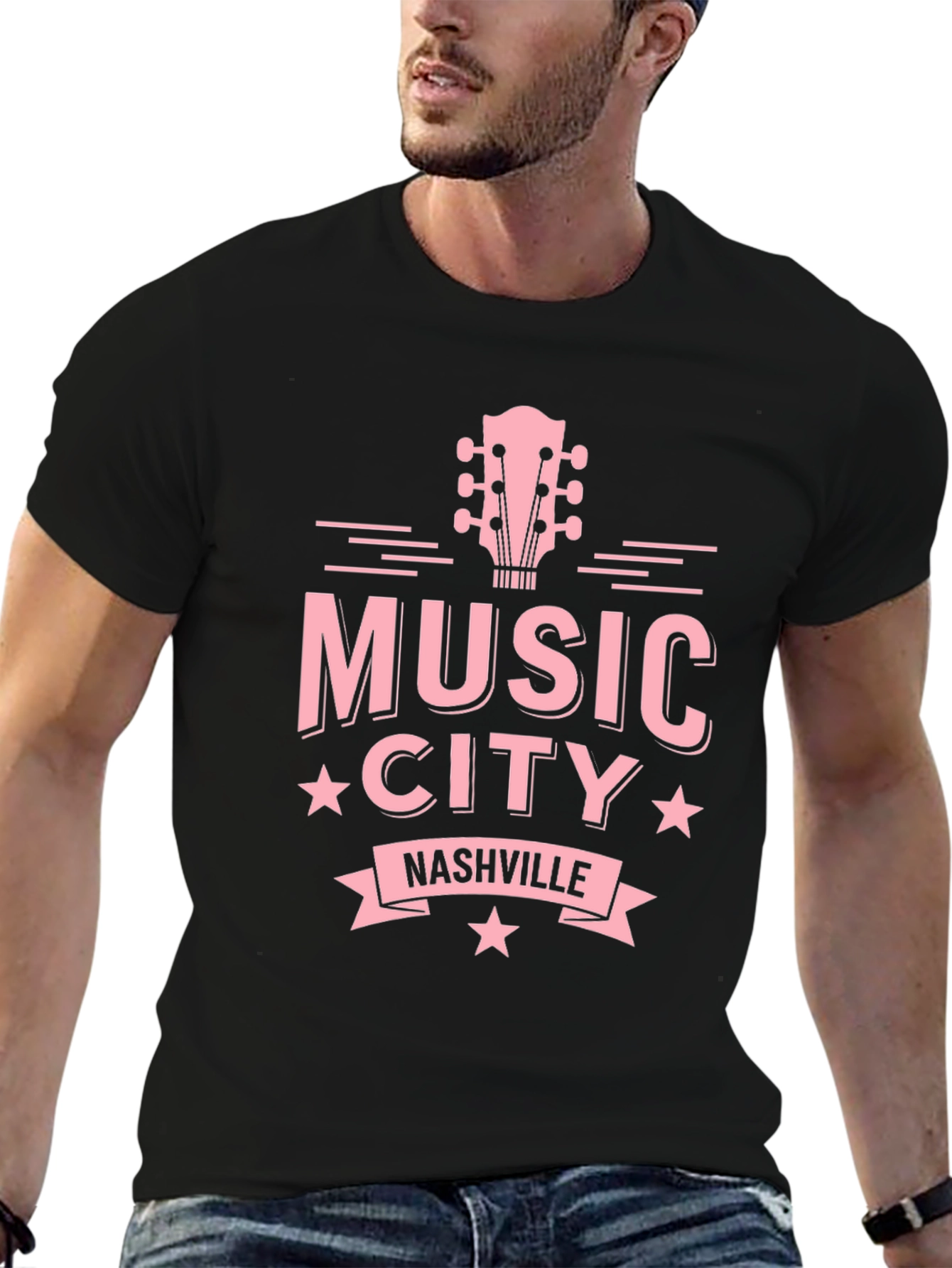 Music City Nashville Graphic Tee
