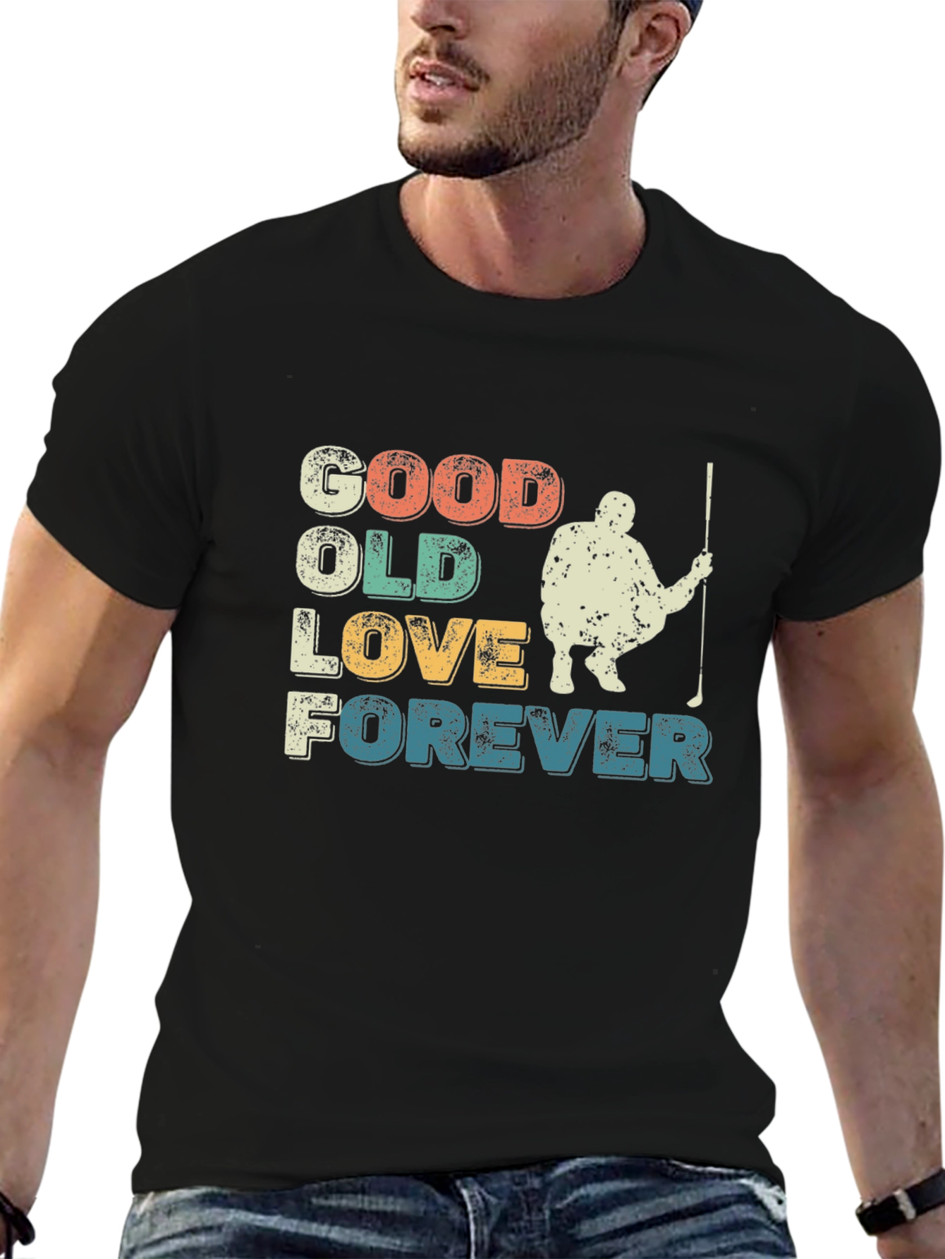 Good Old Love Forever Golf T-Shirt