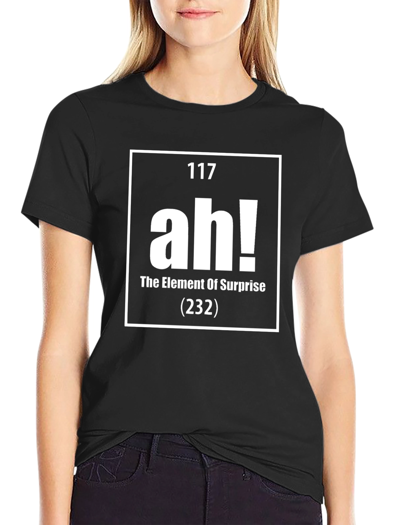 Element of Surprise Ah! Periodic Table Funny Mens T-Shirt
