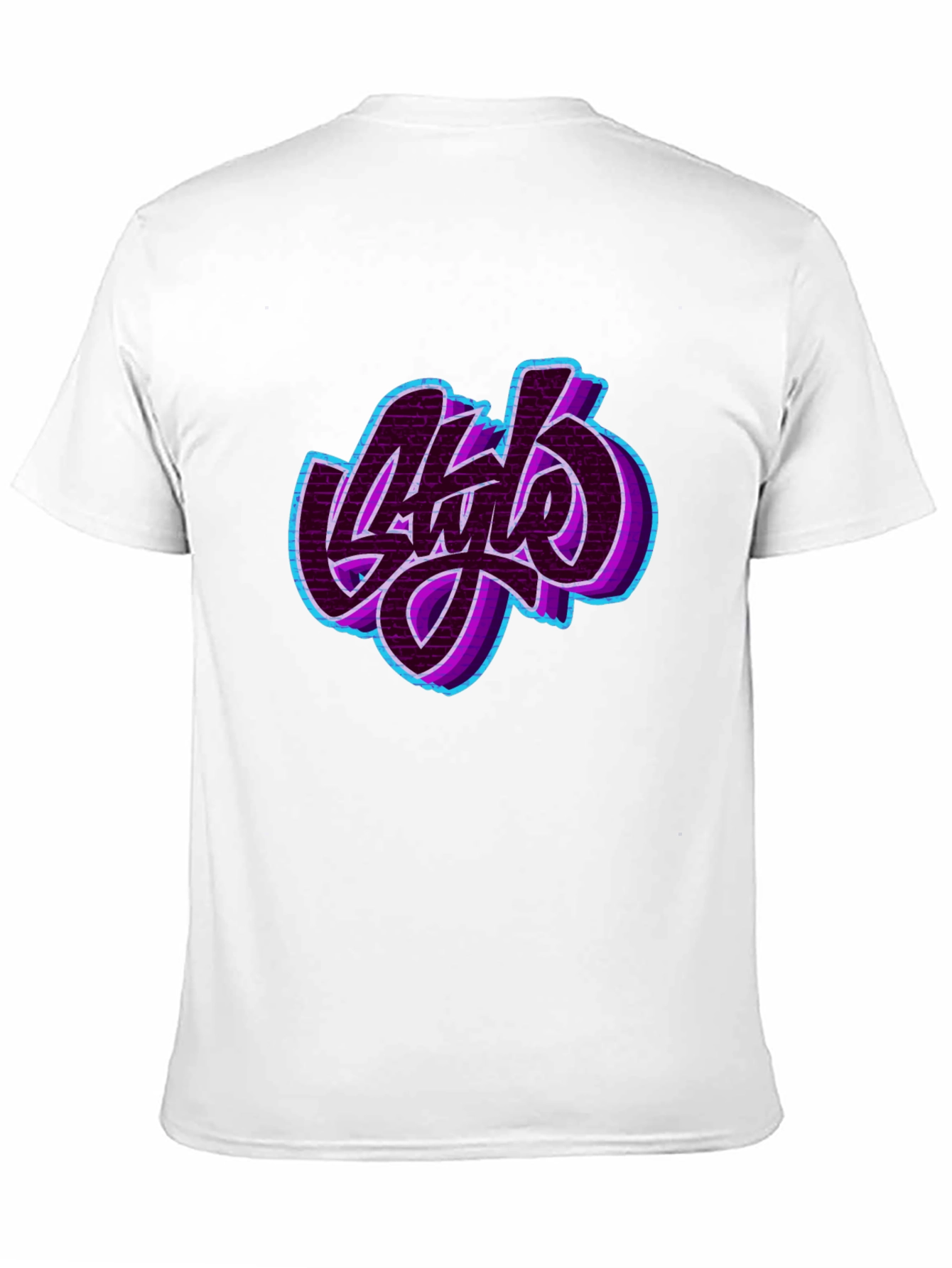 Stylish Graphic Print Black T-Shirt